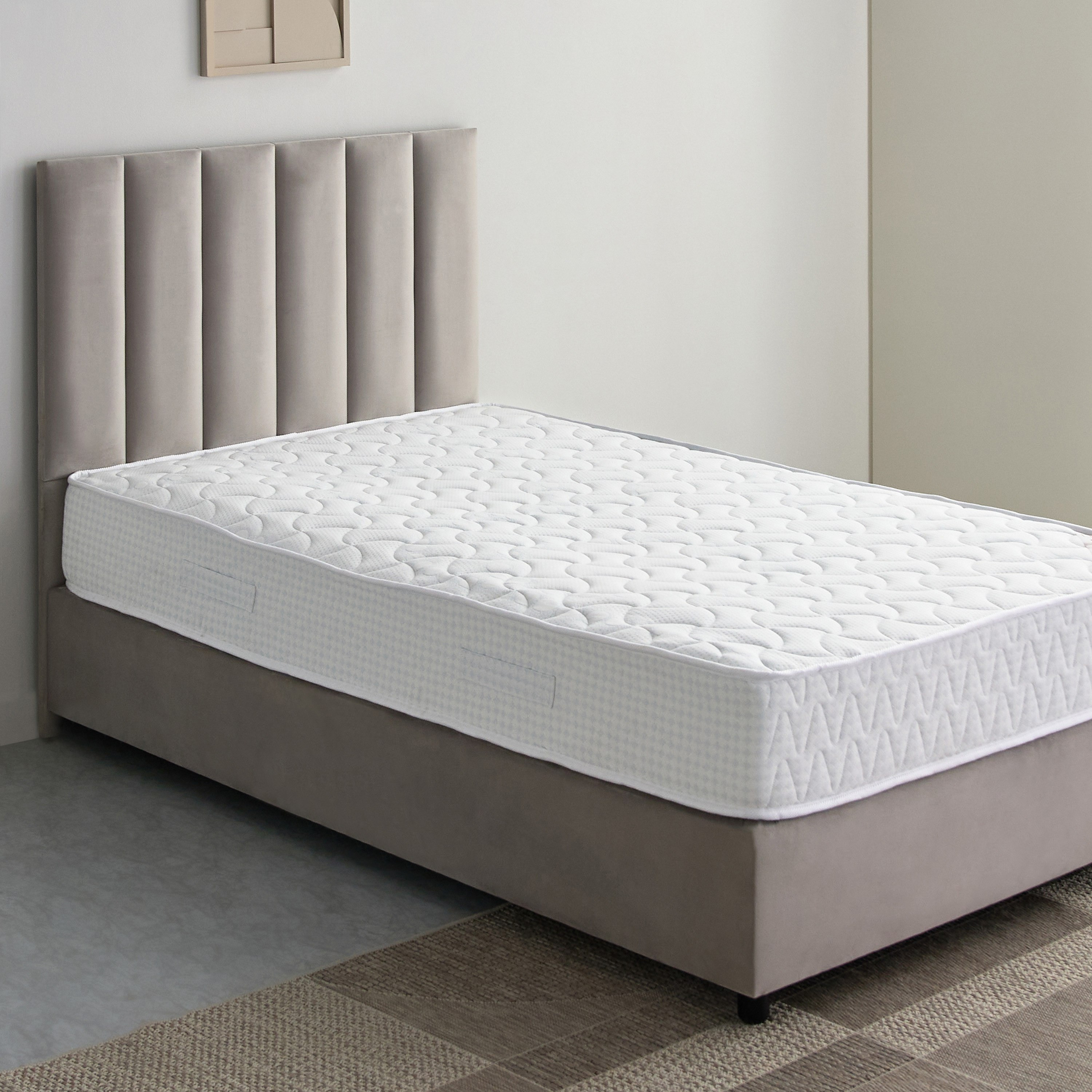 مرتبة كوين بنوابض حلزونية متوسطة الصلابة من سليب نيست آي بلوم كومفورت -  155x205x23 سم-hbxbedroom-mattresses-queen-image-2