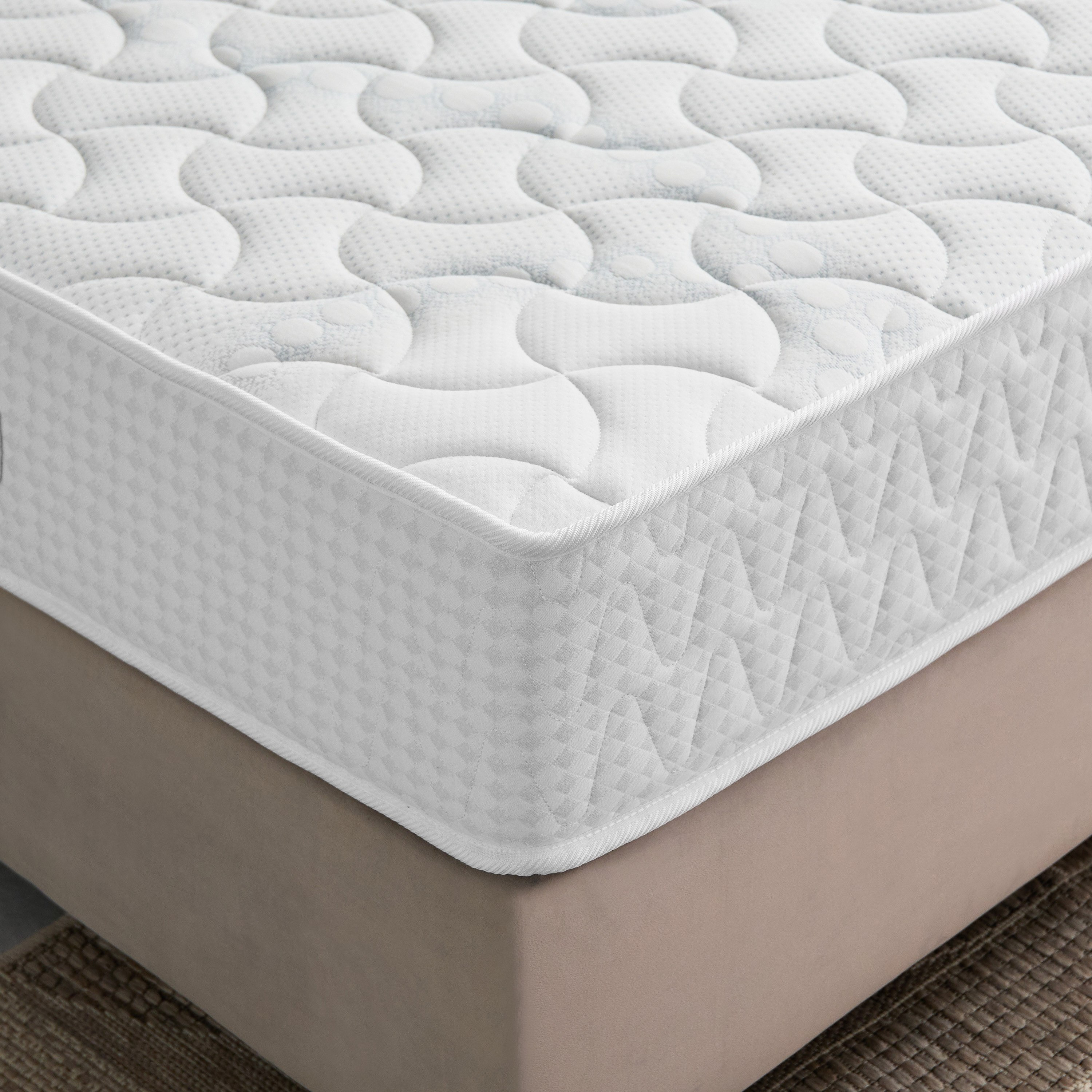 مرتبة كوين بنوابض حلزونية متوسطة الصلابة من سليب نيست آي بلوم كومفورت -  155x205x23 سم-hbxbedroom-mattresses-queen-image-6
