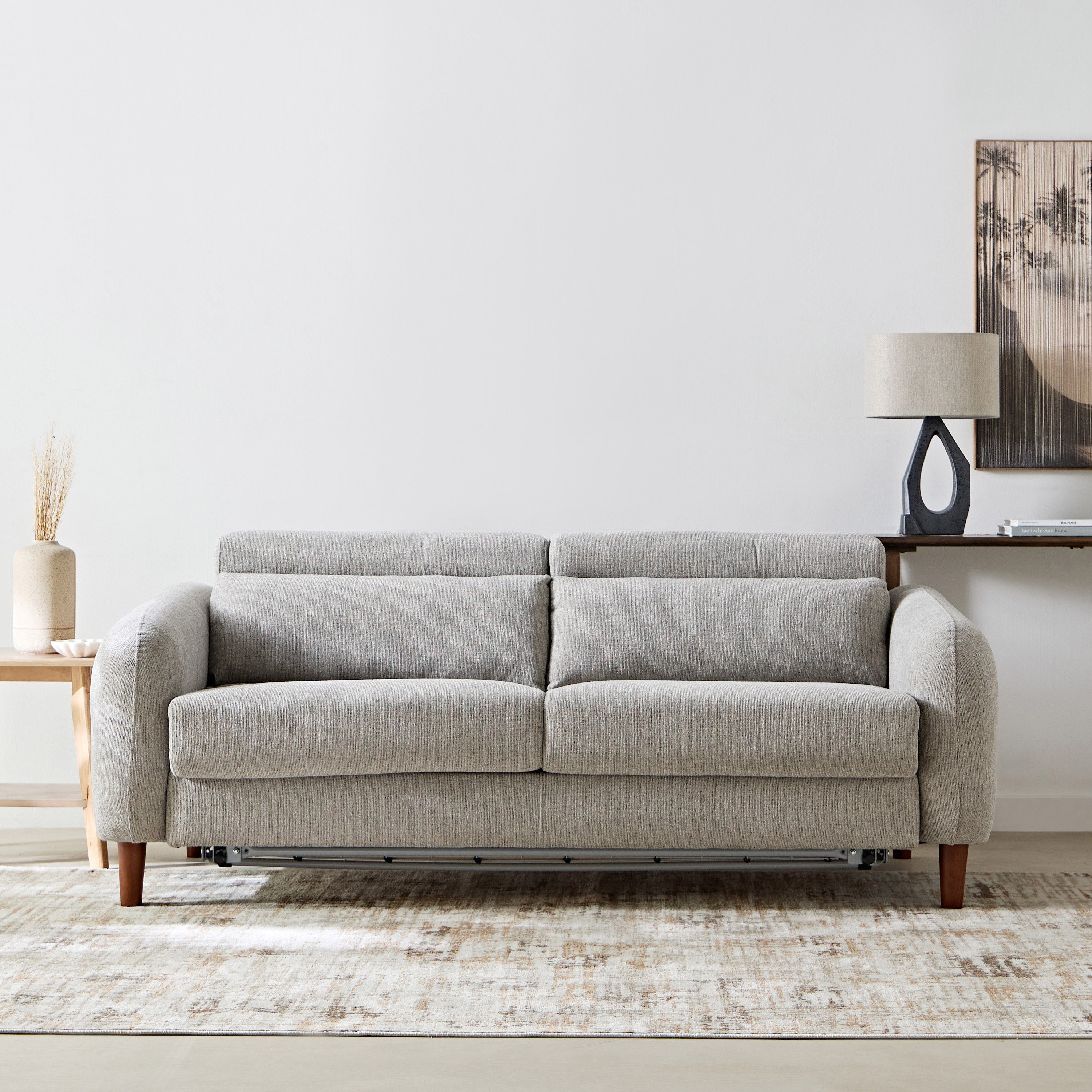 كنبة سرير قماش بثلاثة مقاعد مع مسند رأس قابل للتعديل ومرتبة ميموري فوم من سبكتور-hbxfurniture-sofasandarmchairs-sofabeds-image-3