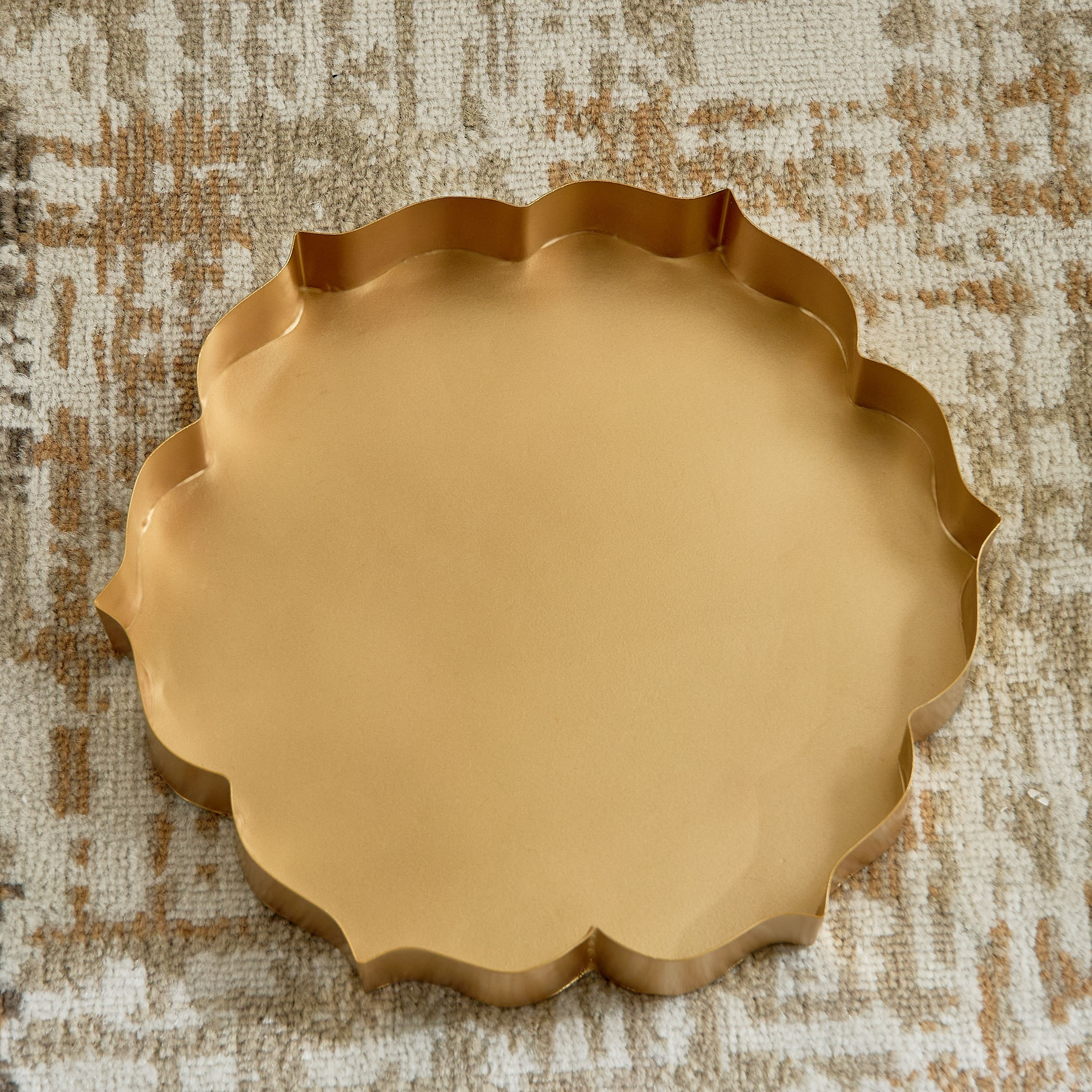 Isaba Metal Decorative Tray - 30x30x4 cm-PROMO_HB_AE_B1G1_250925-image-2