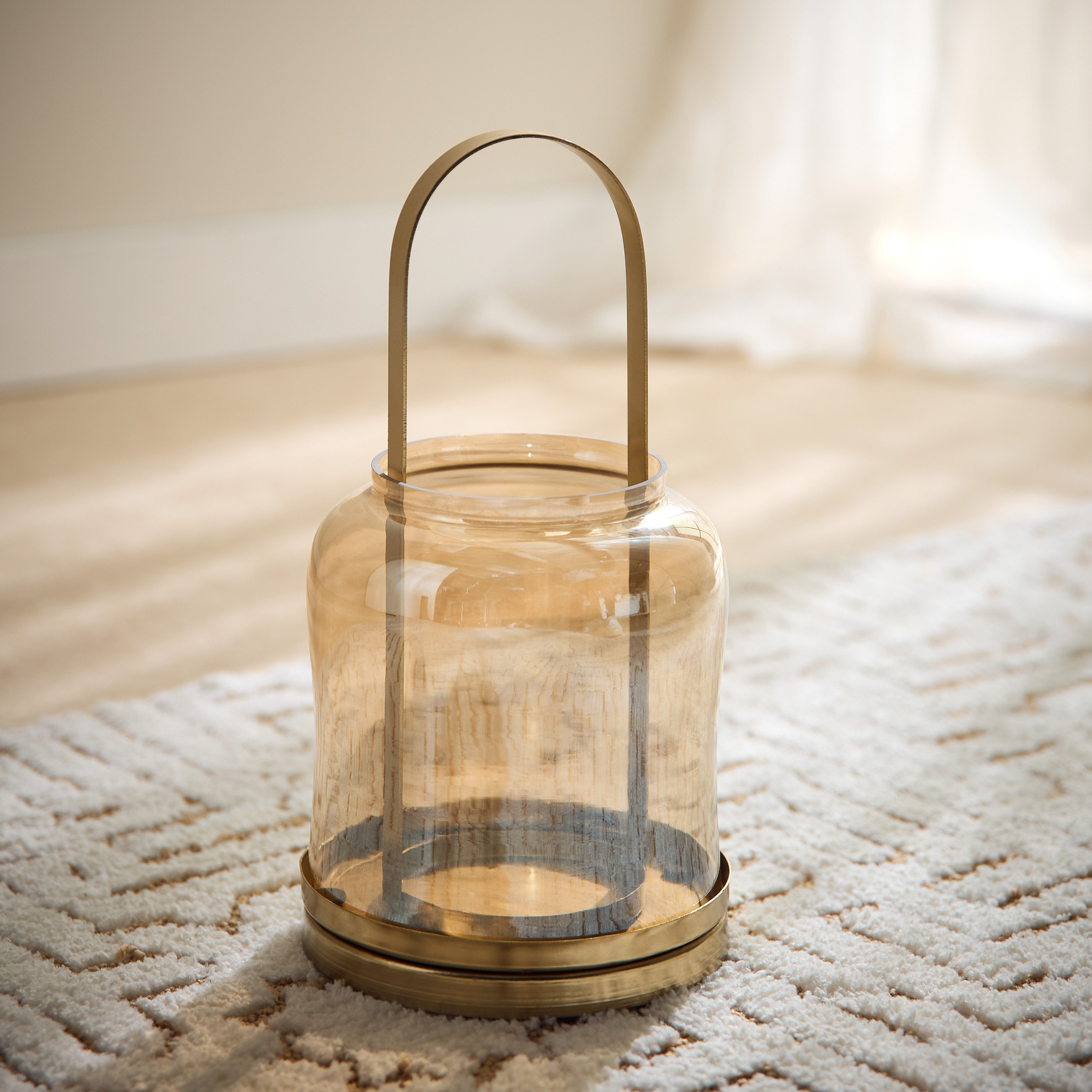 Accord Metal Lantern with Lustre Glass - 16x16x30 cm-PROMO_HB_SA_SETFOR1299_270826-image-2