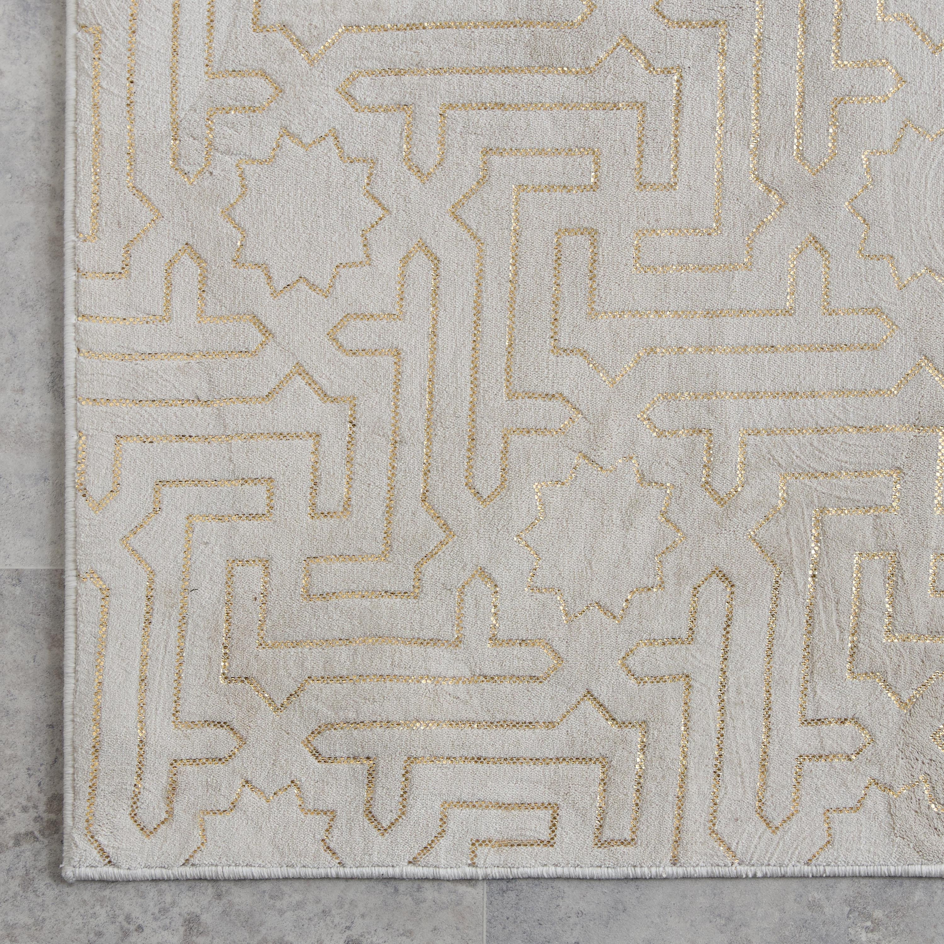 سجادة بطبعات معدنية ميراج من سكاي لاين - 200x300 سم-hbxdecorandfurnishings-floorcoverings-rugs-image-2