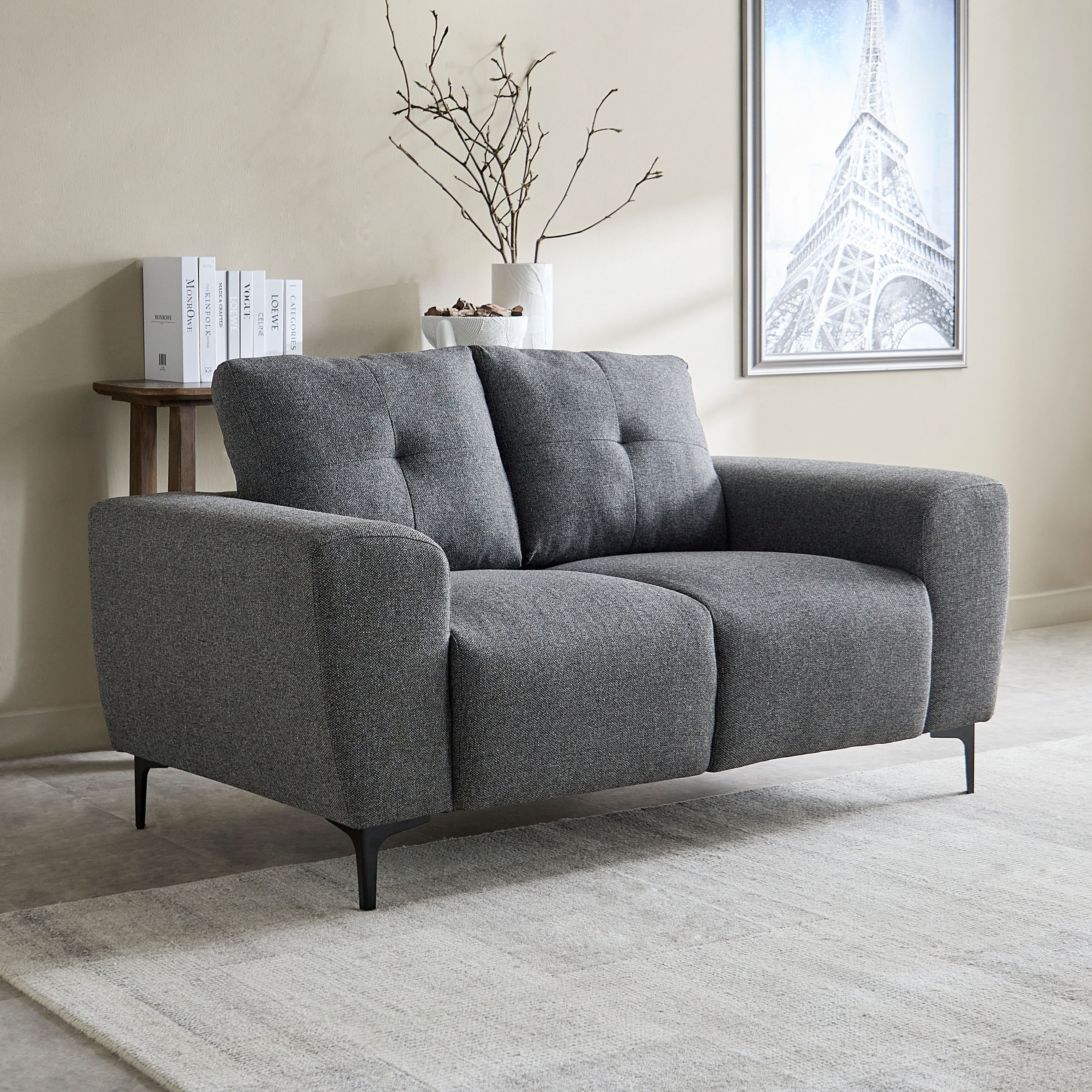 كنبة قماشية مقعدين من ممفيس-hbxlivingroom-sofasandarmchairs-sofas-image-1