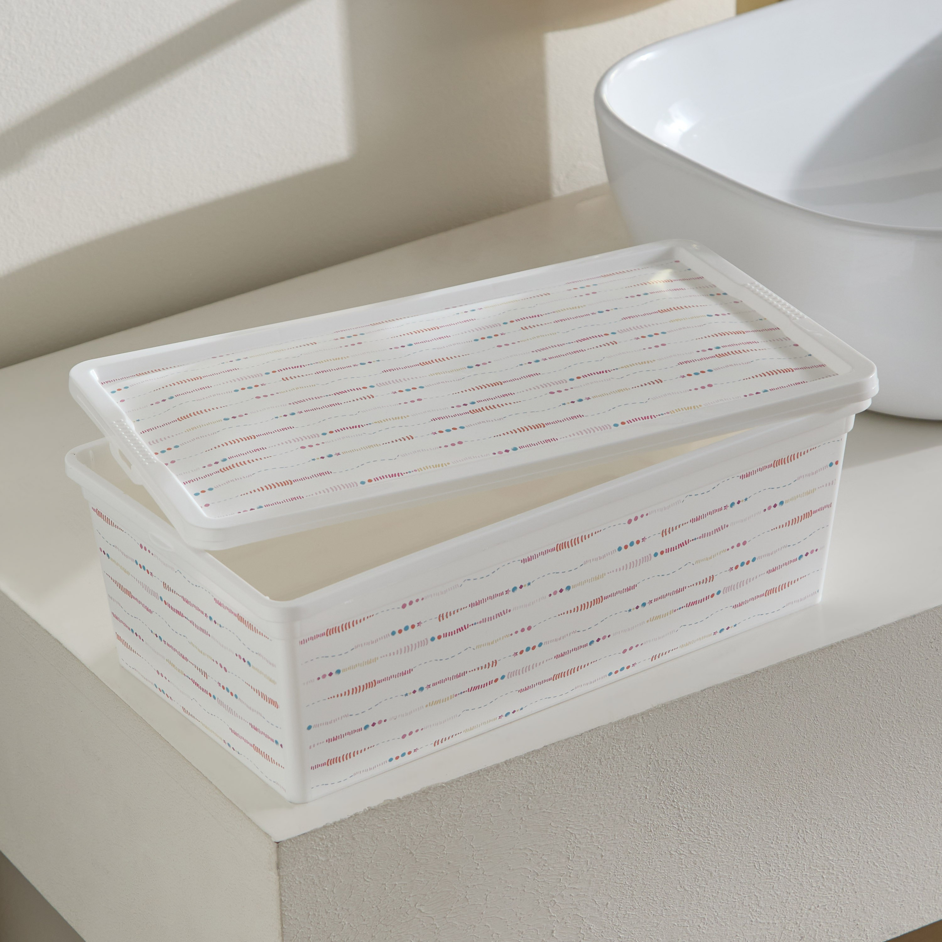 صندوق بطبعات تريند من ميدوز - 5 لتر-hbxkidsandyouth-bathandlaundry-bathroomaccessories-image-2