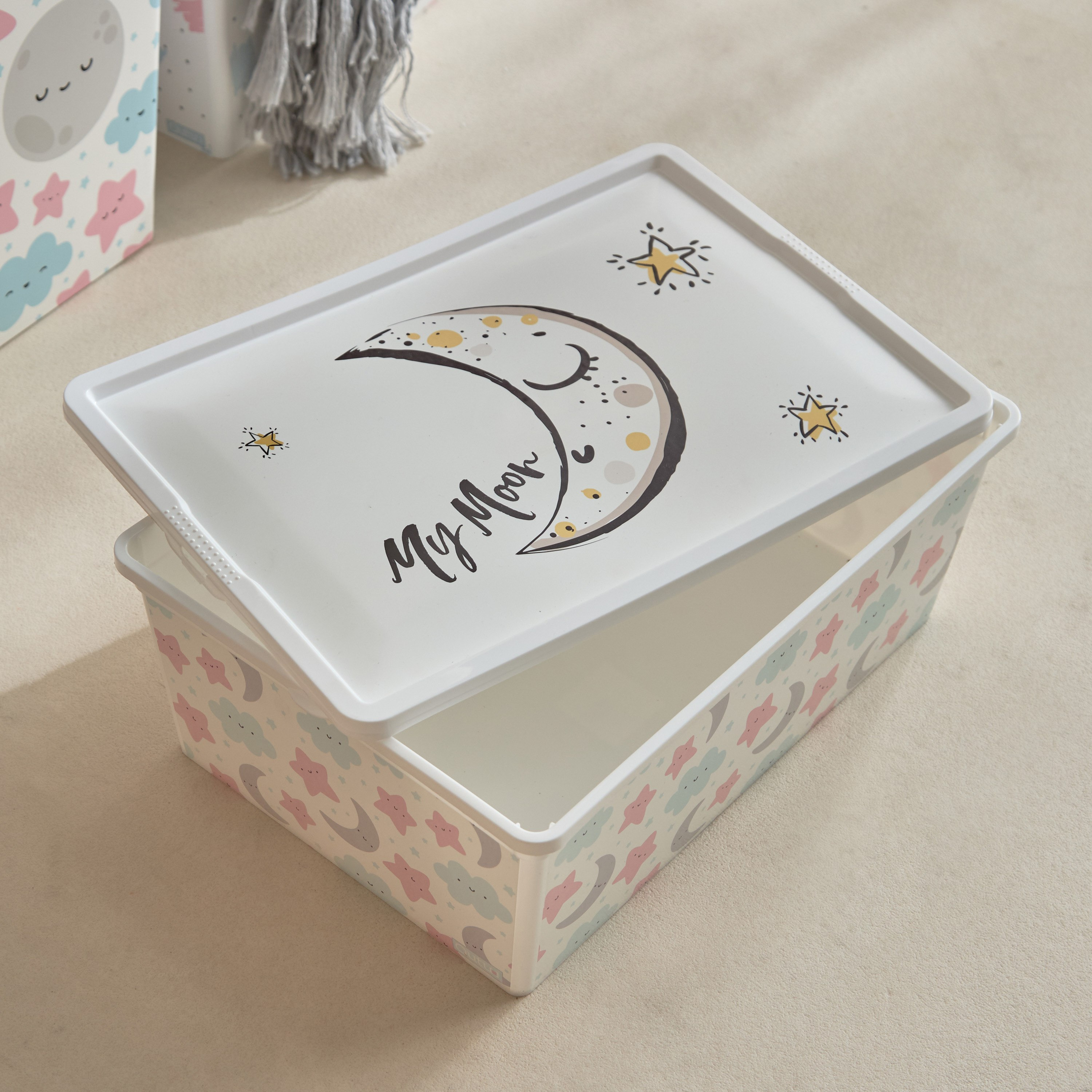 صندوق بطبعات تريند من أدفنشرر - 37x26x14 لتر-hbxkidsandyouth-bathandlaundry-bathroomaccessories-image-2