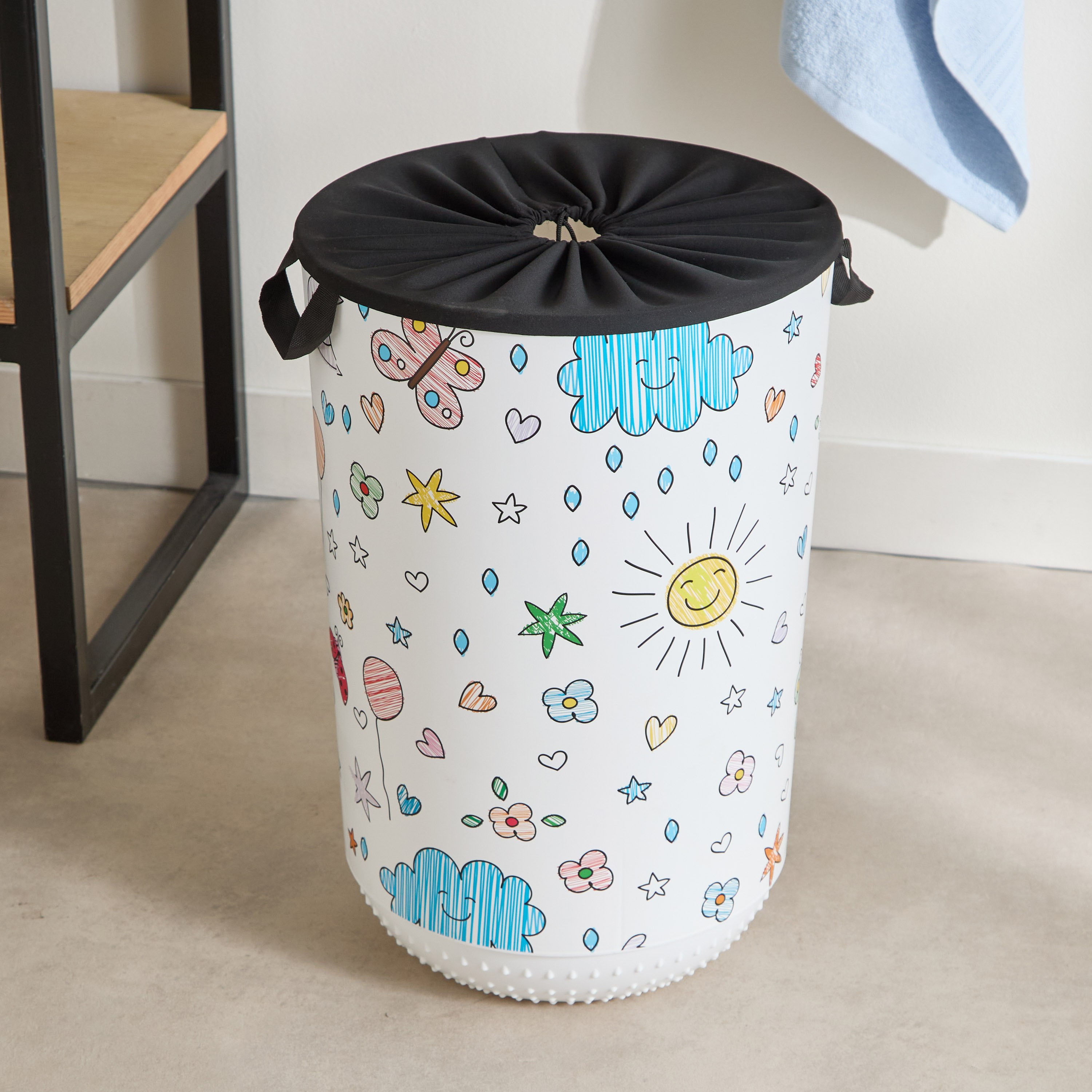 Adventurer Laundry Basket - 34x34x54 cm-hbxhomeware-hbxkidsandyouth-image-1