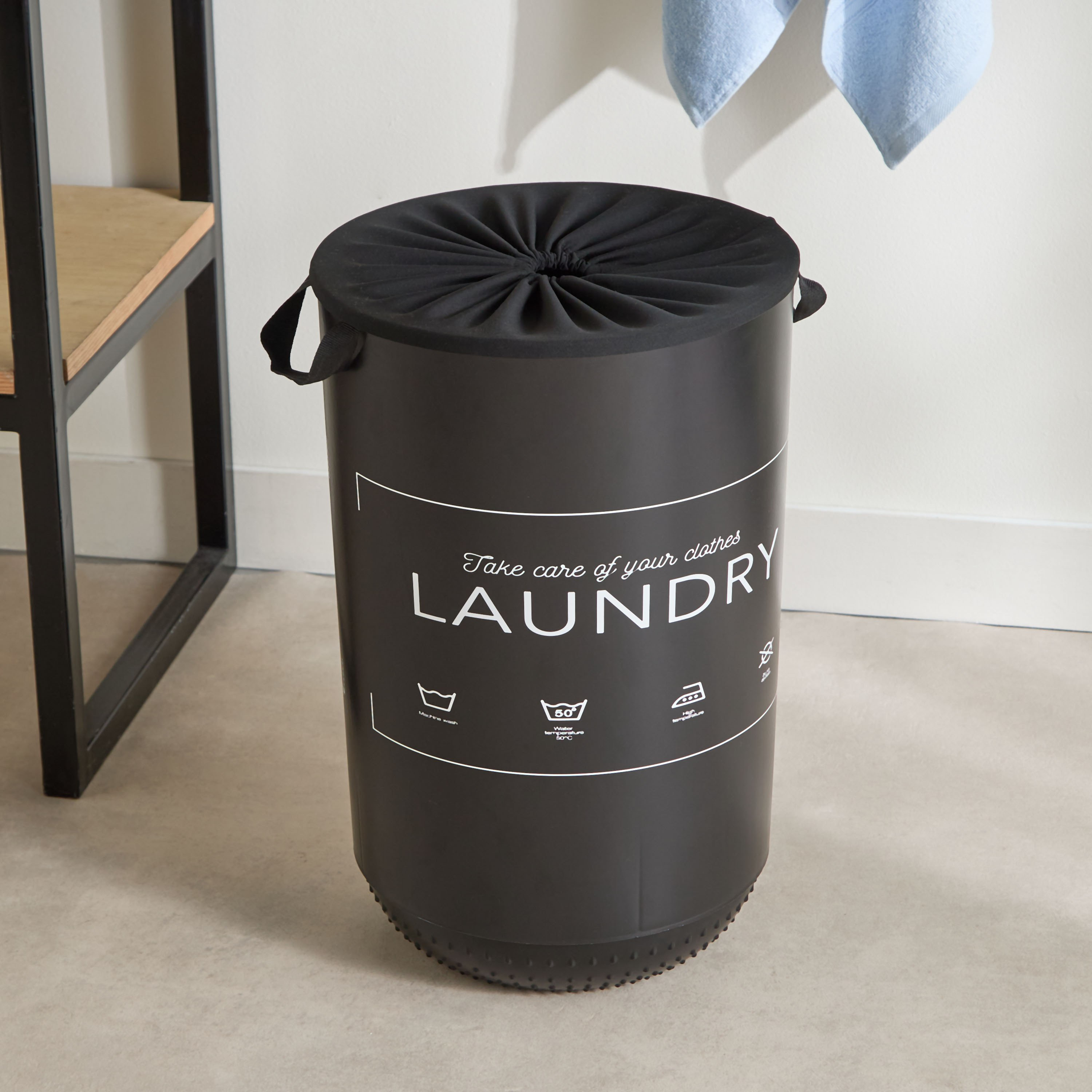 سلة غسيل من ليو - 34x34x54 سم-hbxbathroom-laundry-laundryhampers-image-1