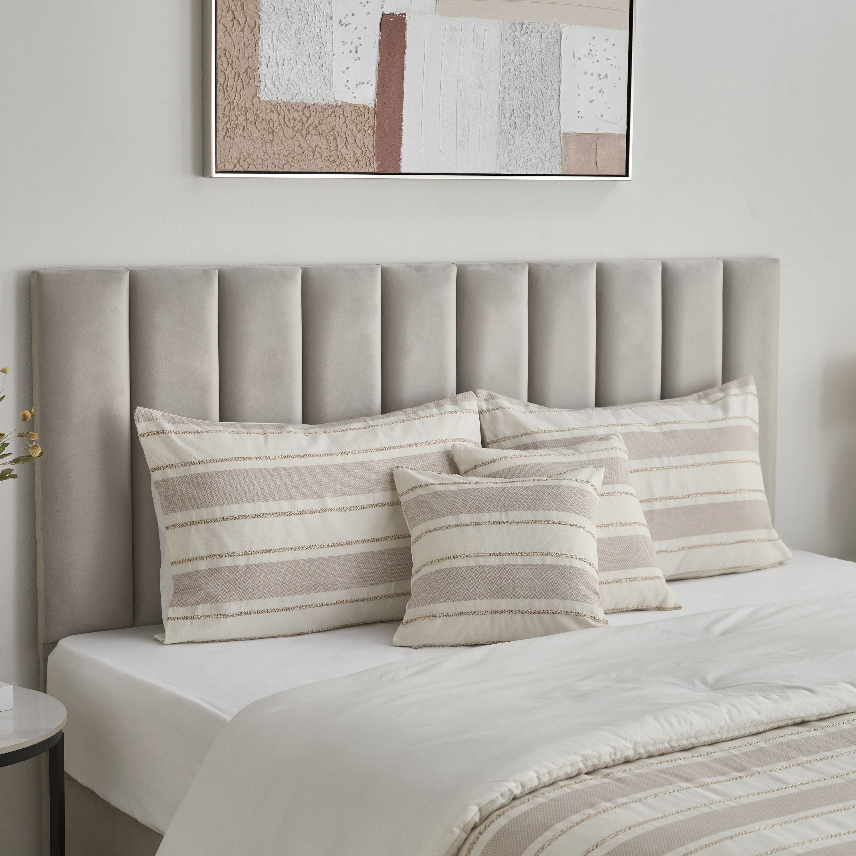 طقم لحاف كينج منسوج 5 قطع من وييف إليجانس - 220x240 سم-hbxhomeware-hbxbedroom-image-1