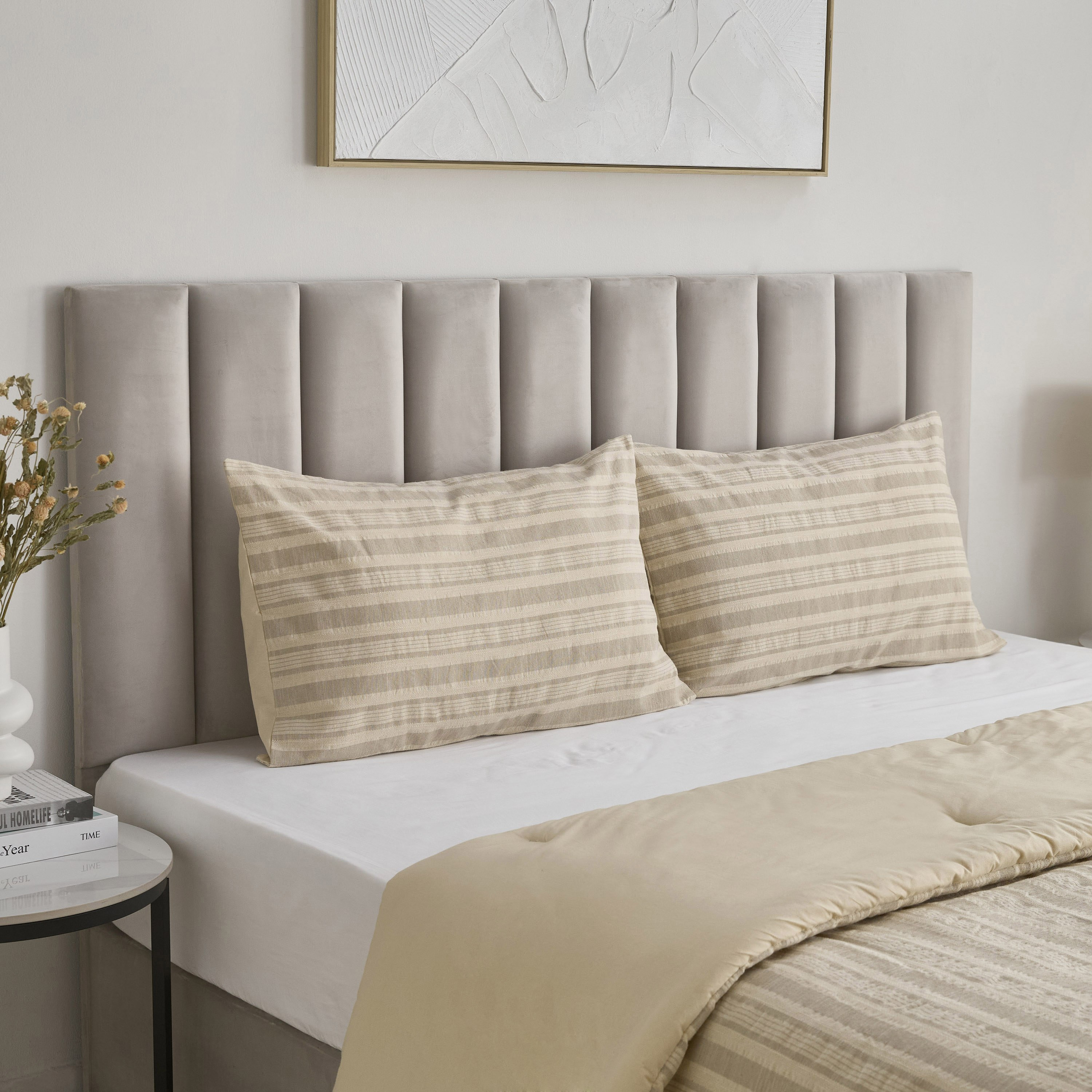 طقم لحاف زوجي منسوج 3 قطع من وييف إليجانس - 160 × 220 سم-hbxhomeware-hbxbedroom-image-1