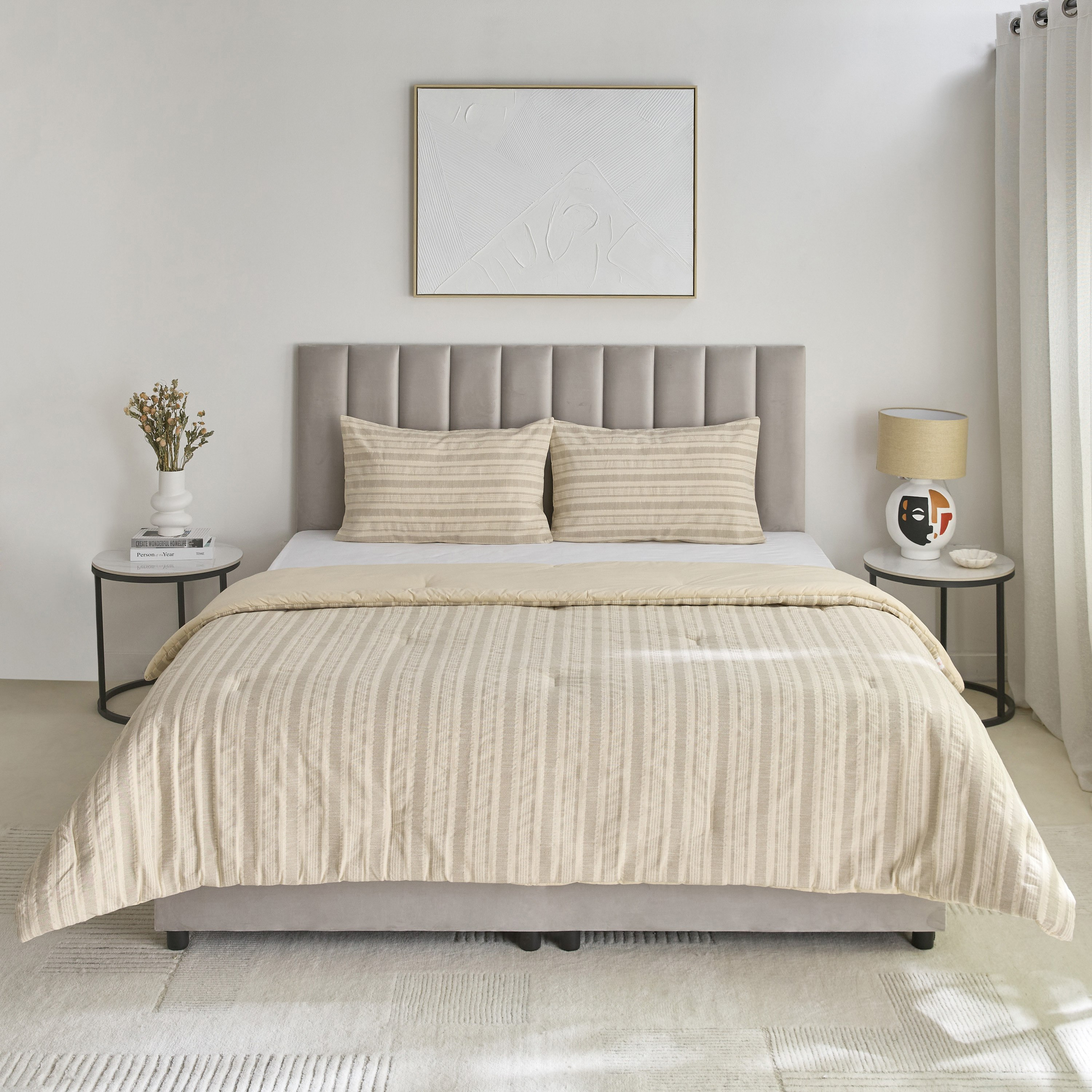 طقم لحاف زوجي منسوج 3 قطع من وييف إليجانس - 160 × 220 سم-hbxhomeware-hbxbedroom-image-3