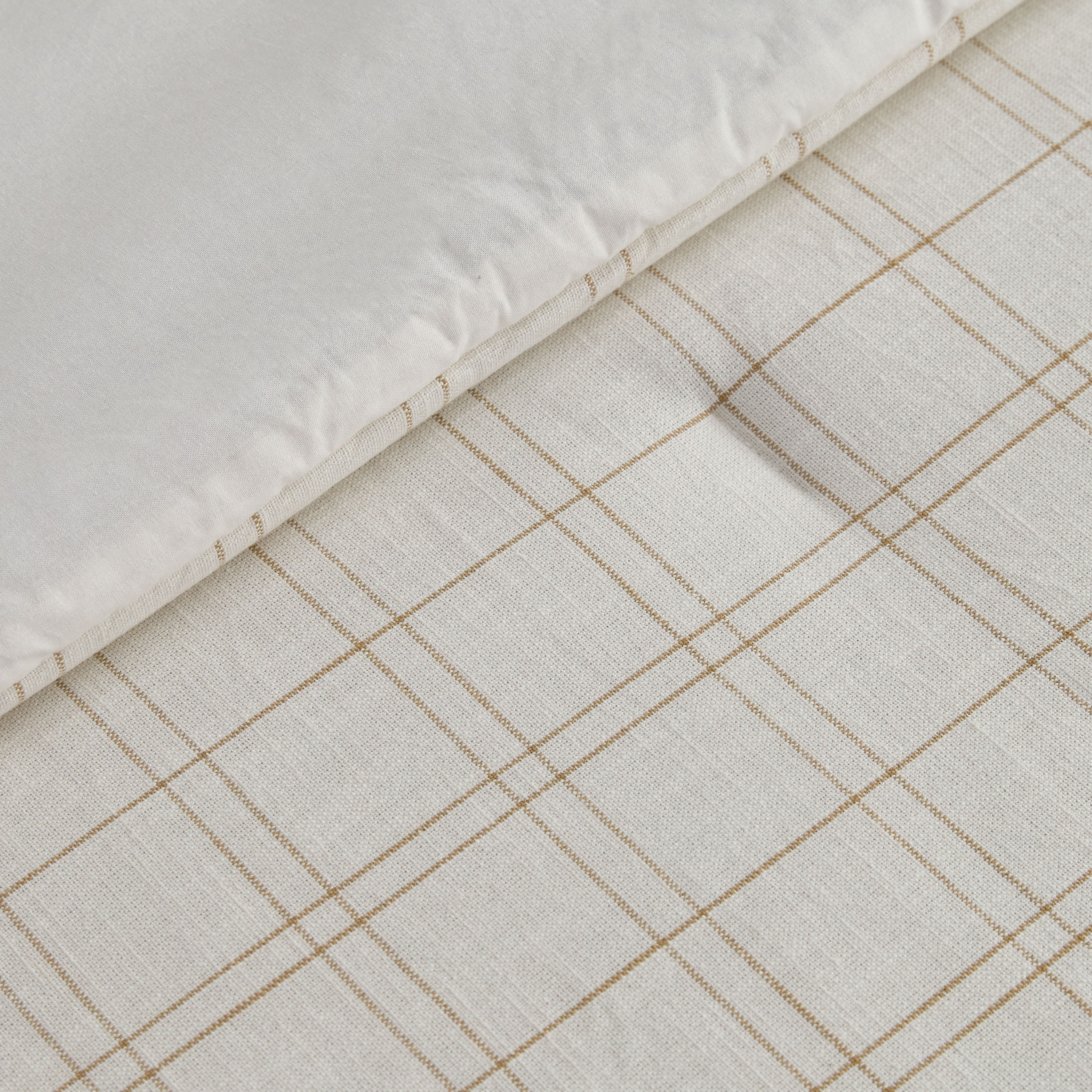 طقم لحاف توين منسوج كاروهات 3 قطع رينج من ويف إليجانس -  160x220 سم-hbxhomeware-hbxbedroom-image-5