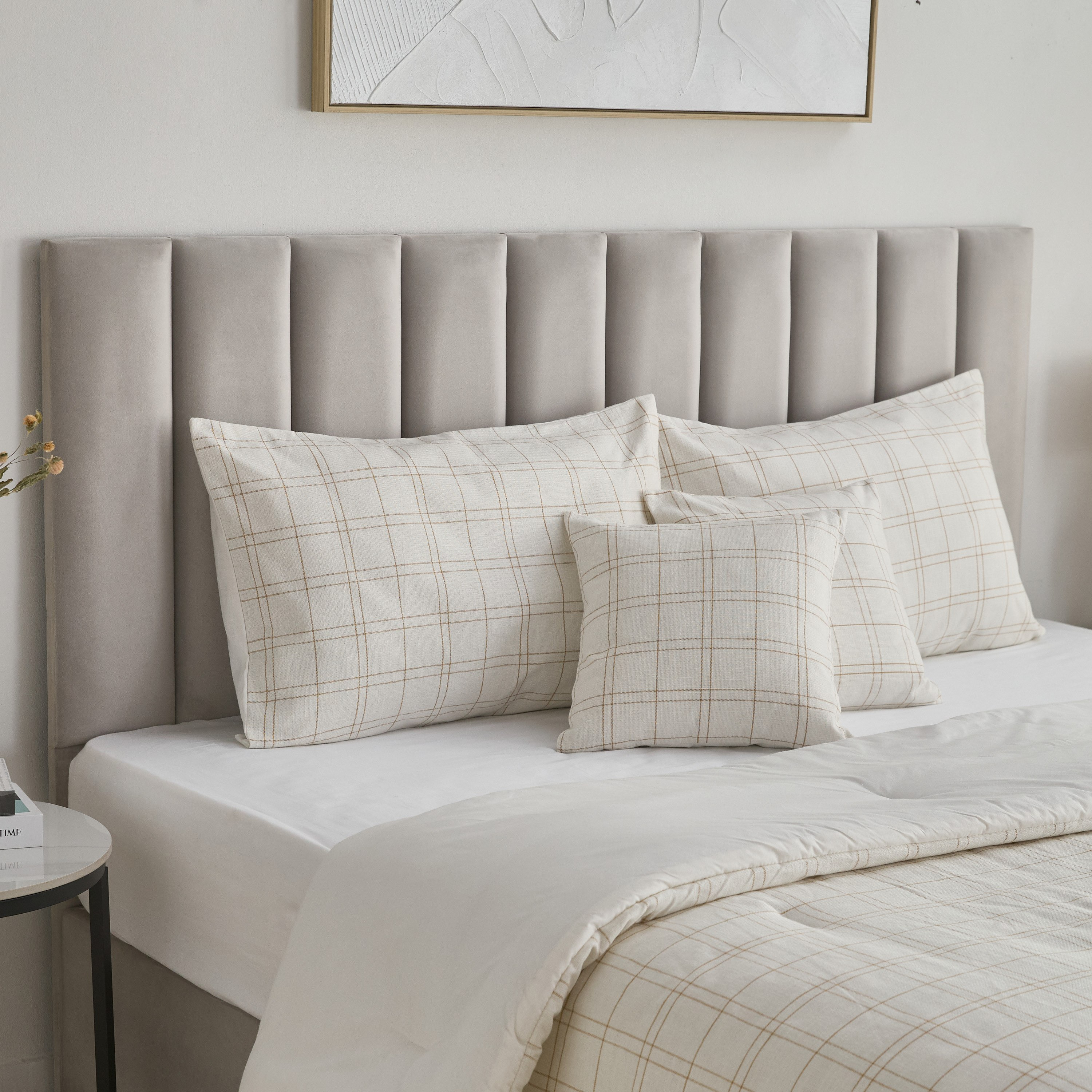 طقم لحاف كينج منسوج 5 قطع من وييف إليجانس - 220x240 سم-hbxhomeware-hbxbedroom-image-1