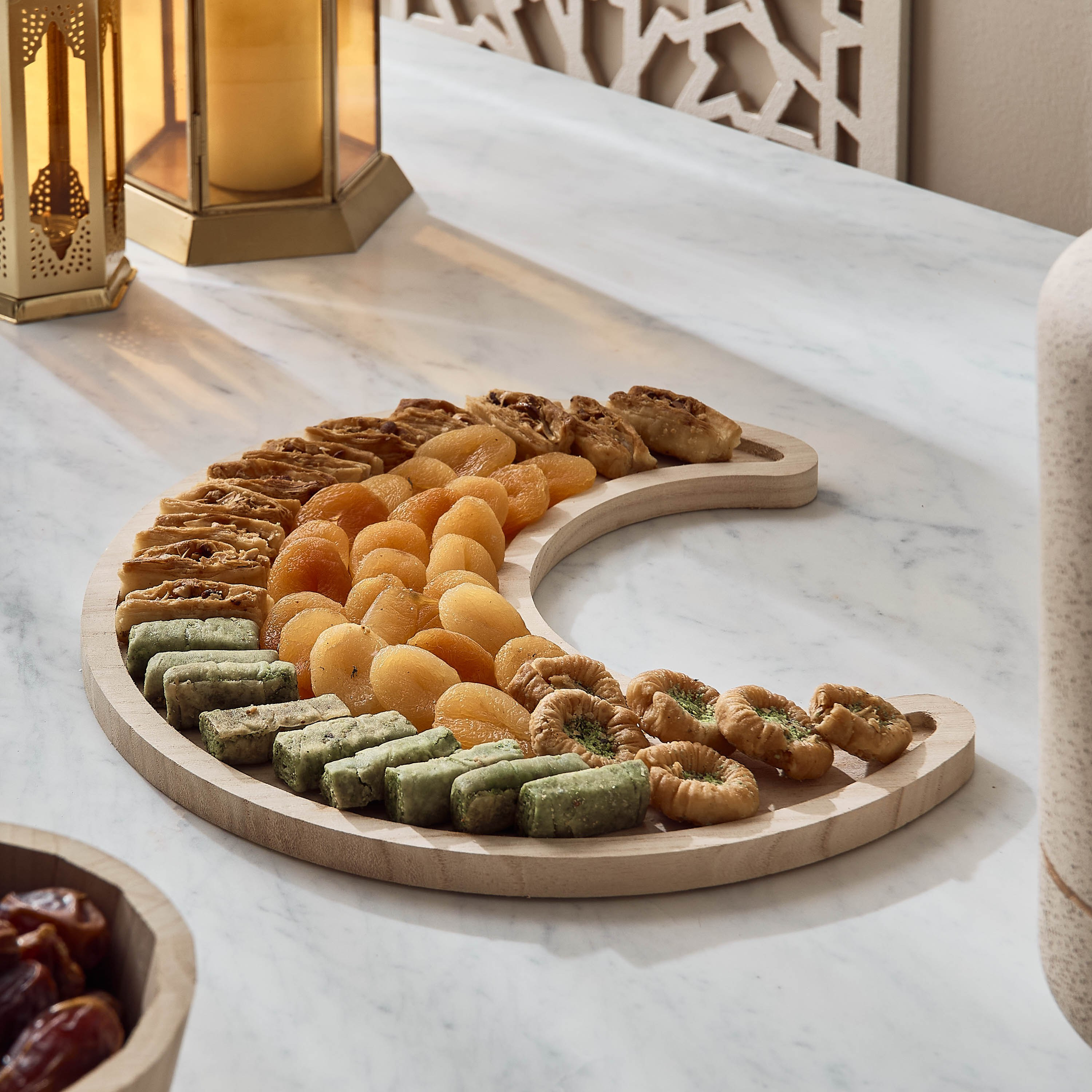صحن قمر خشب من خشب الباولونيا-hbxdecorandfurnishings-tabletop-crockery-image-1