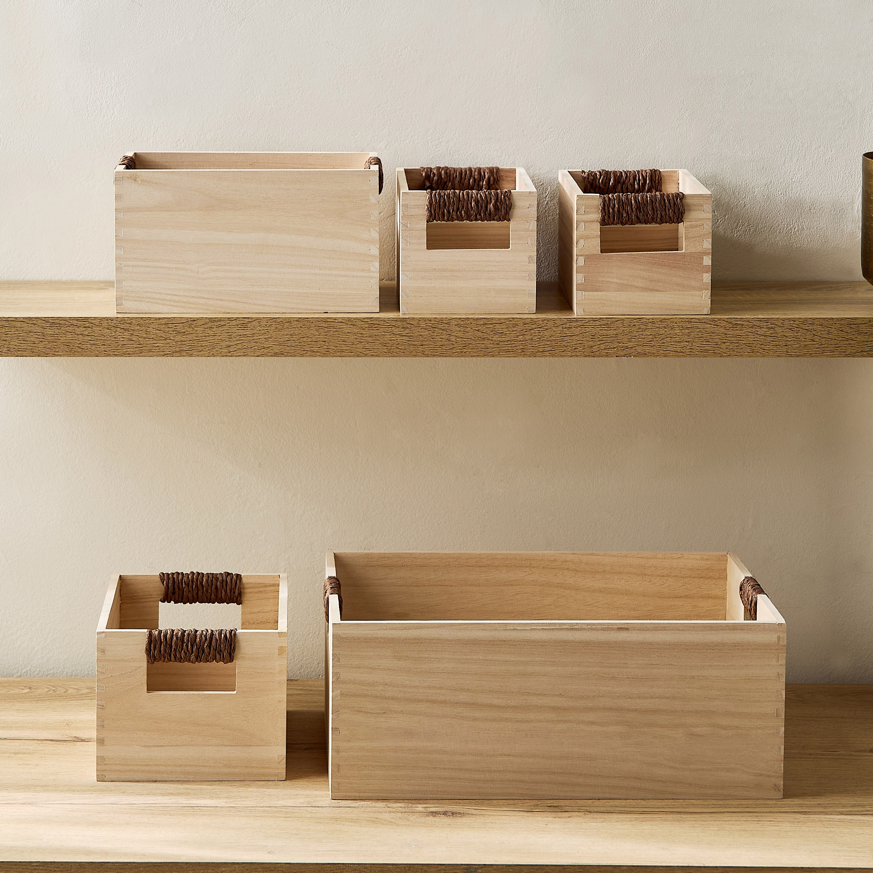 Paulownia 5-Piece Wooden Box Set-hbxhomeware-hbxkitchen-image-2