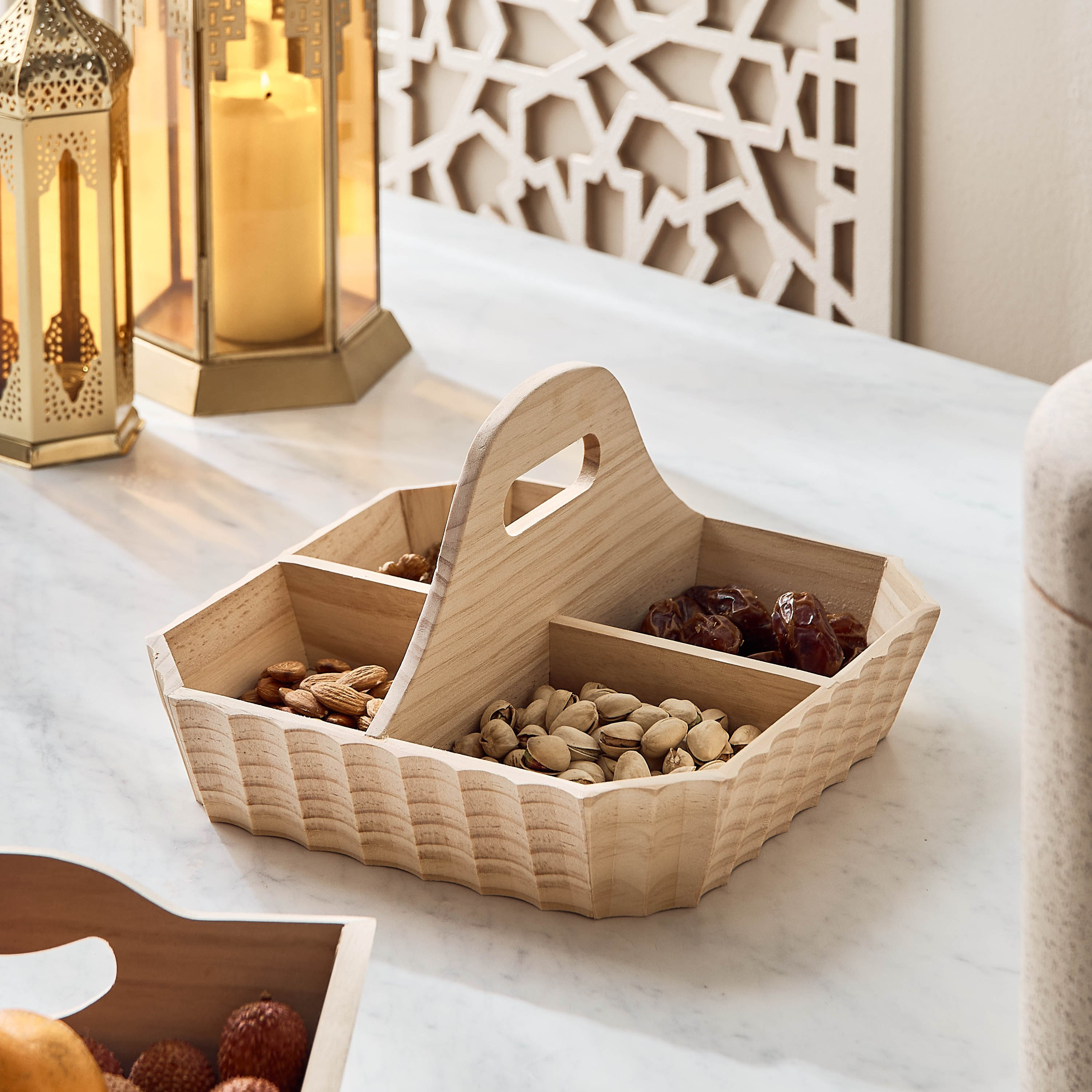 صحن خشب من خشب الباولونيا-hbxdecorandfurnishings-tabletop-crockery-image-1