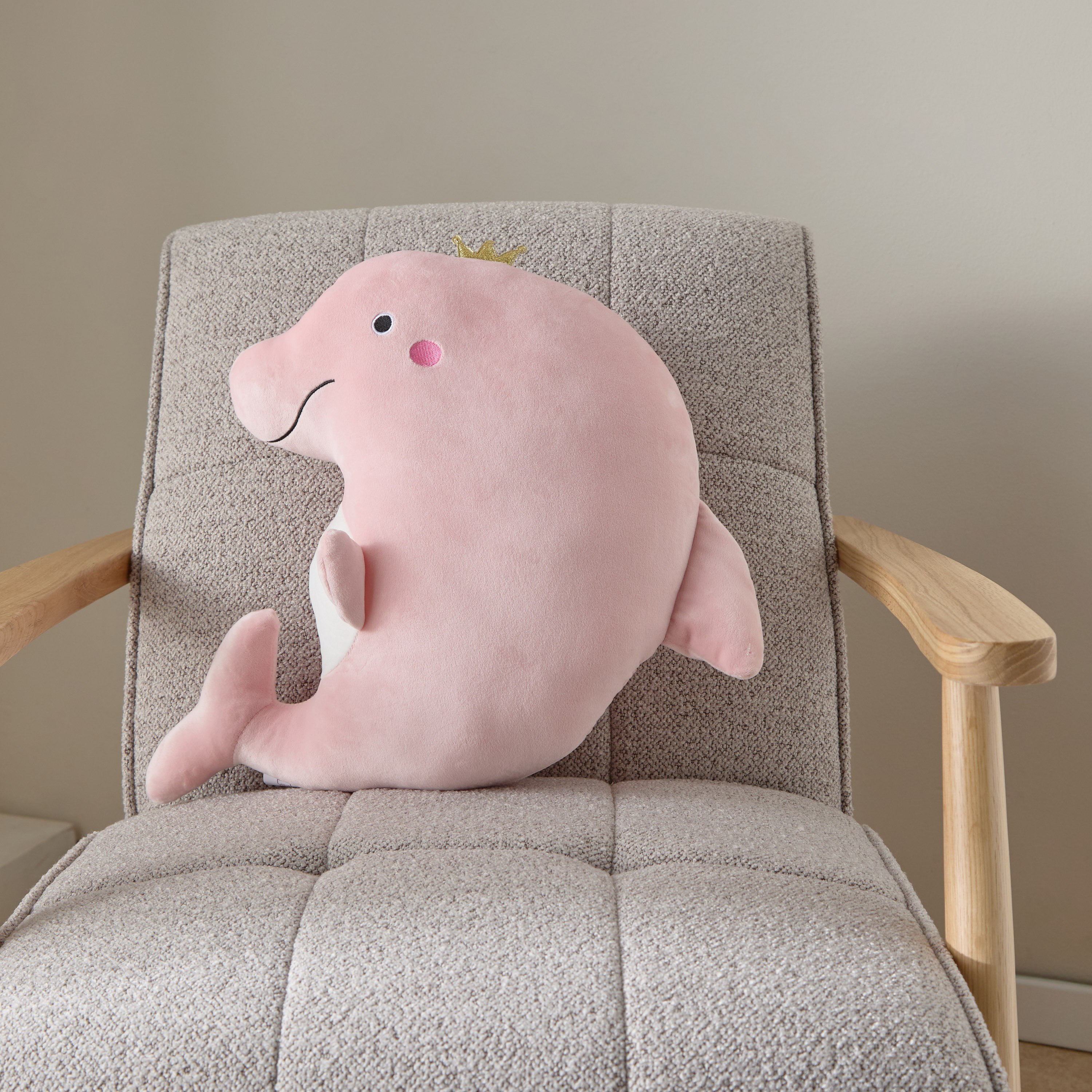 Centaur Dolphin Shaped Cushion - 40 cm-hbxhomeware-hbxbedroom-image-4