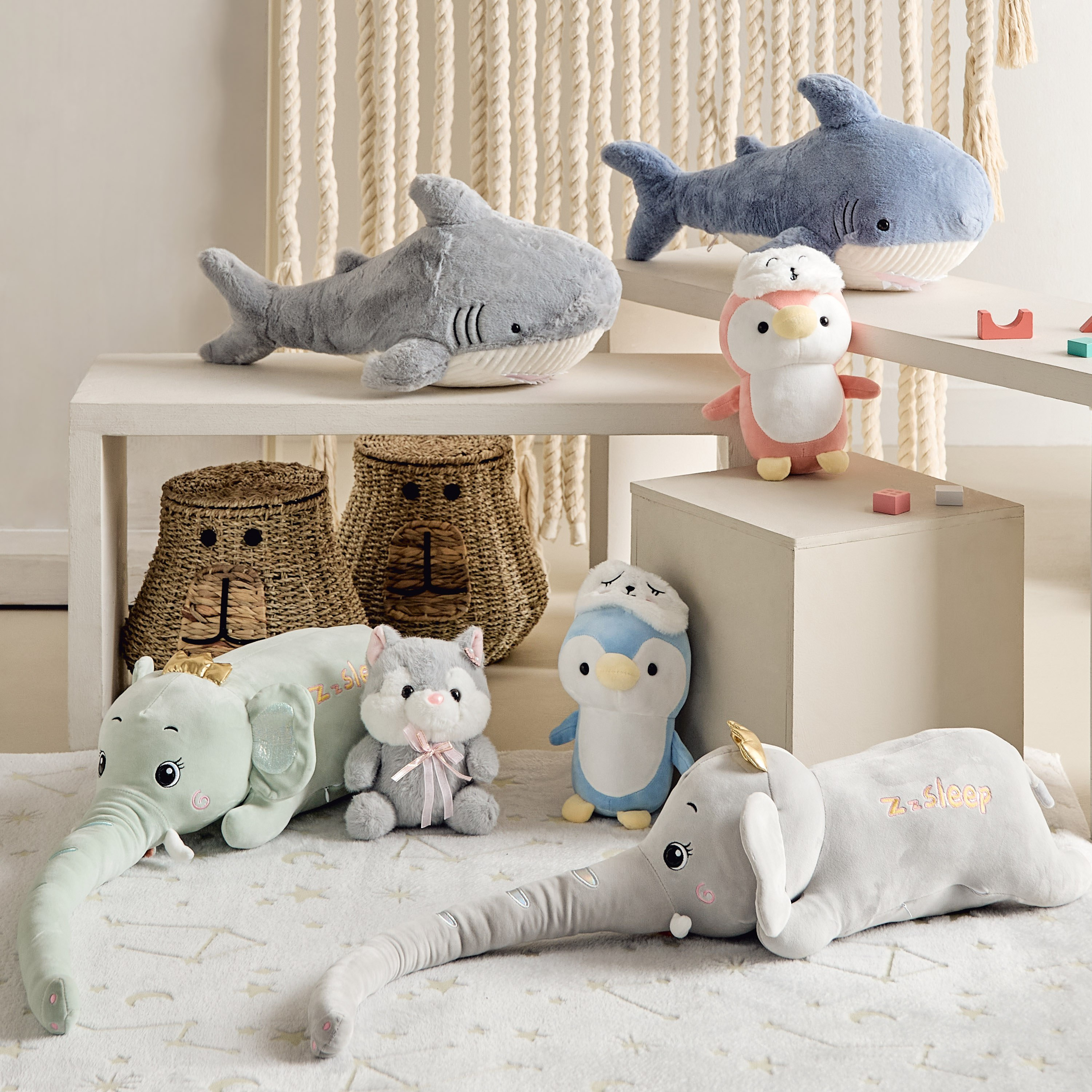 وسادة على شكل بطريق من سينتور - 23x14x13 سم-hbxhomeware-hbxbedroom-image-4