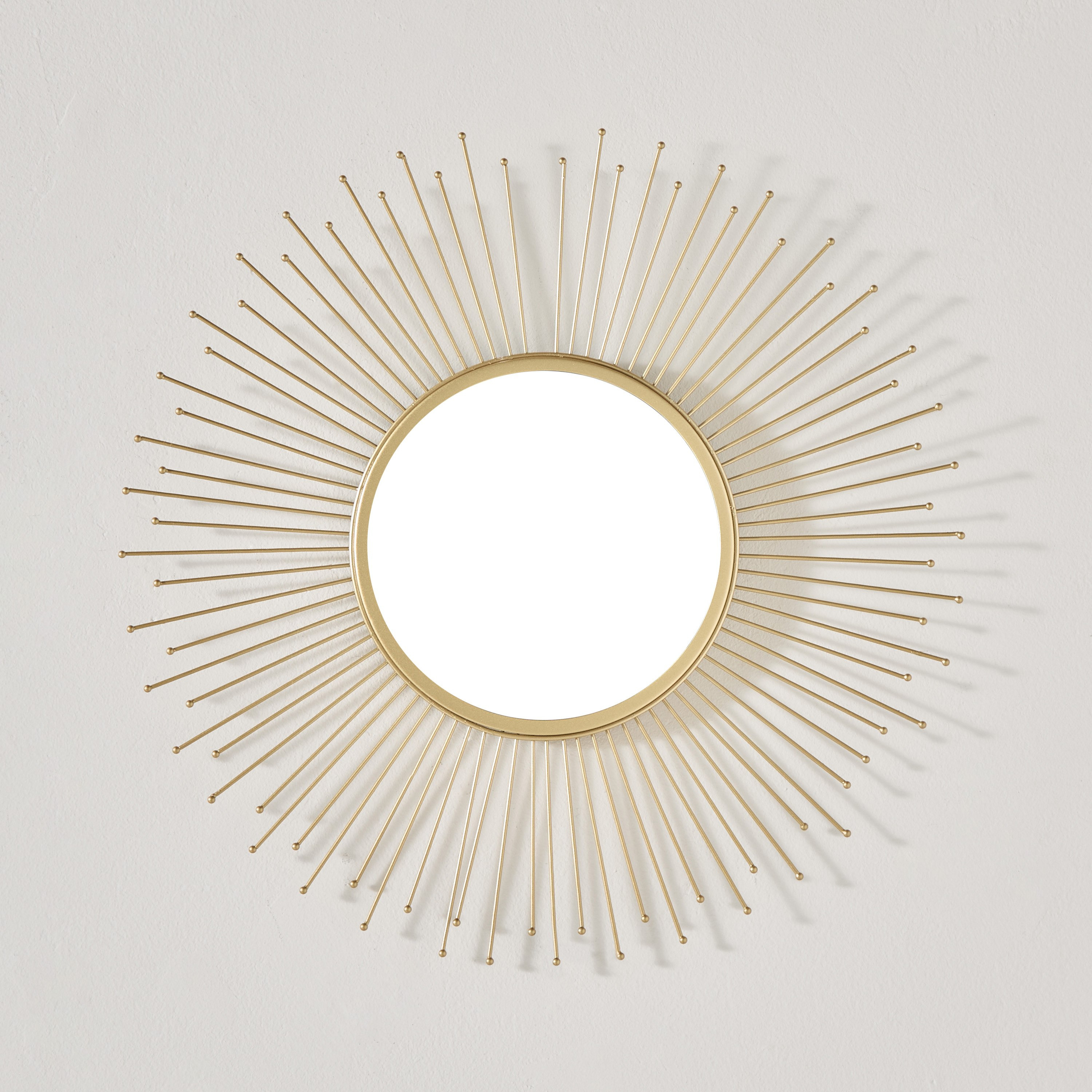 مرآة حائط معدن بنمط أشعة الشمس من فايز - 45x45x1 سم-PROMO_HB_AE_B1G1_250925-image-2