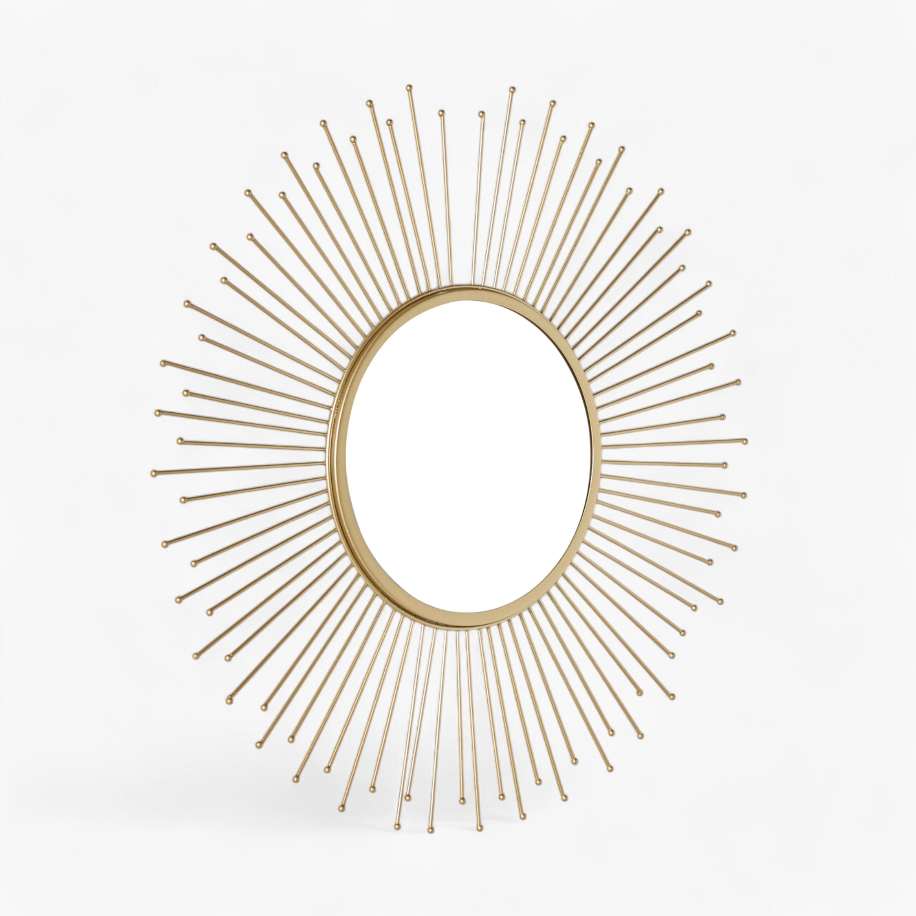 مرآة حائط معدن بنمط أشعة الشمس من فايز - 45x45x1 سم-PROMO_HB_AE_B1G1_250925-image-5