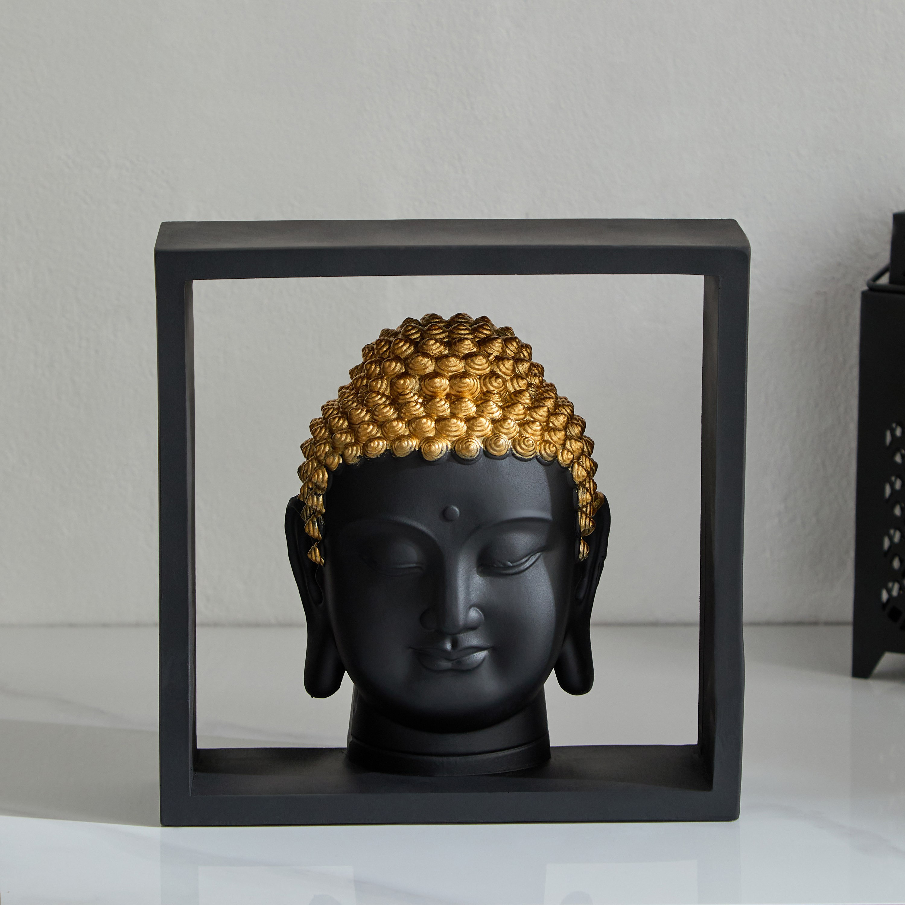 إطار بوذا بولي ريسين من دينما20x6x20 سم-hbxhomeware-homedecor-figurinesandornaments-image-1