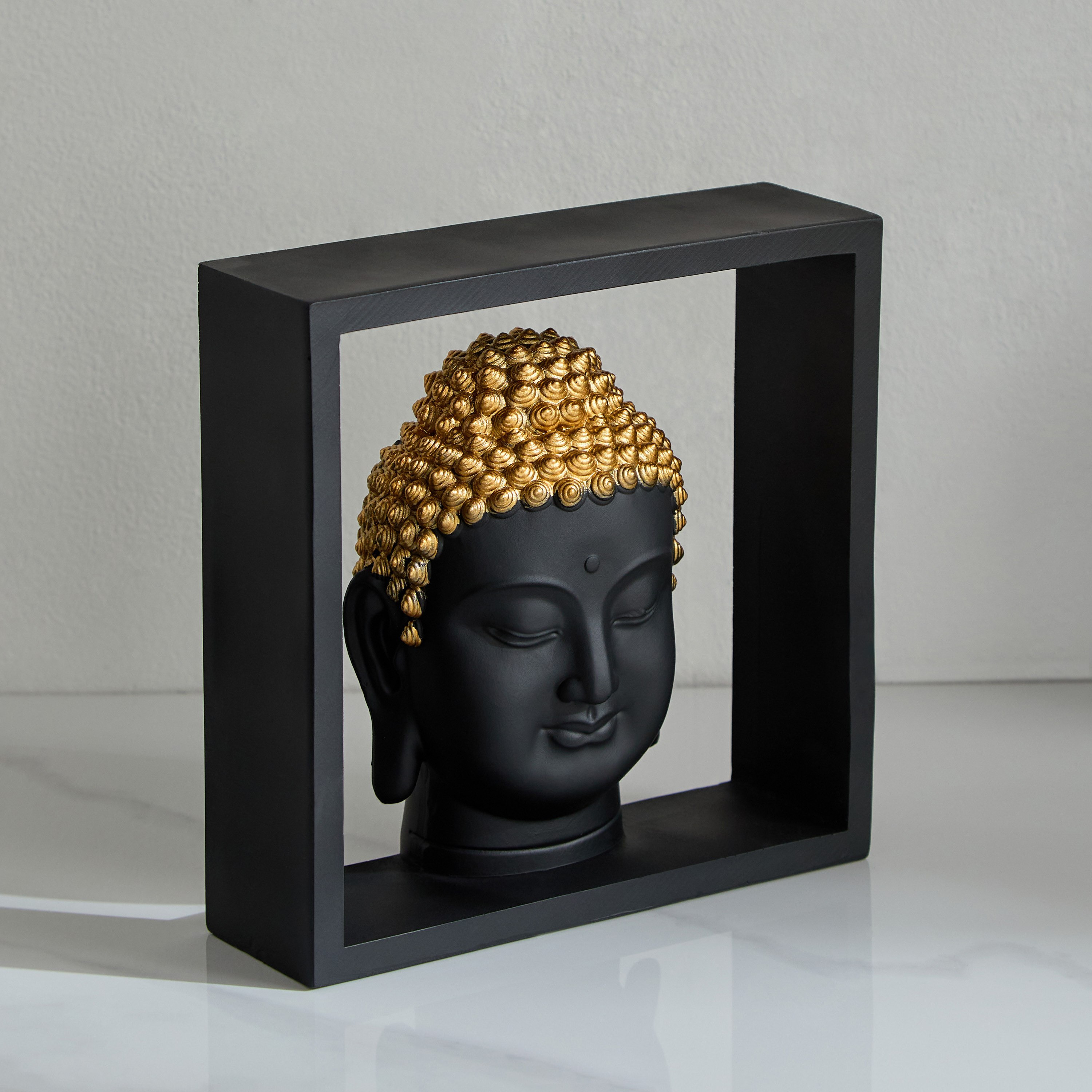 إطار بوذا بولي ريسين من دينما20x6x20 سم-hbxhomeware-homedecor-figurinesandornaments-image-2