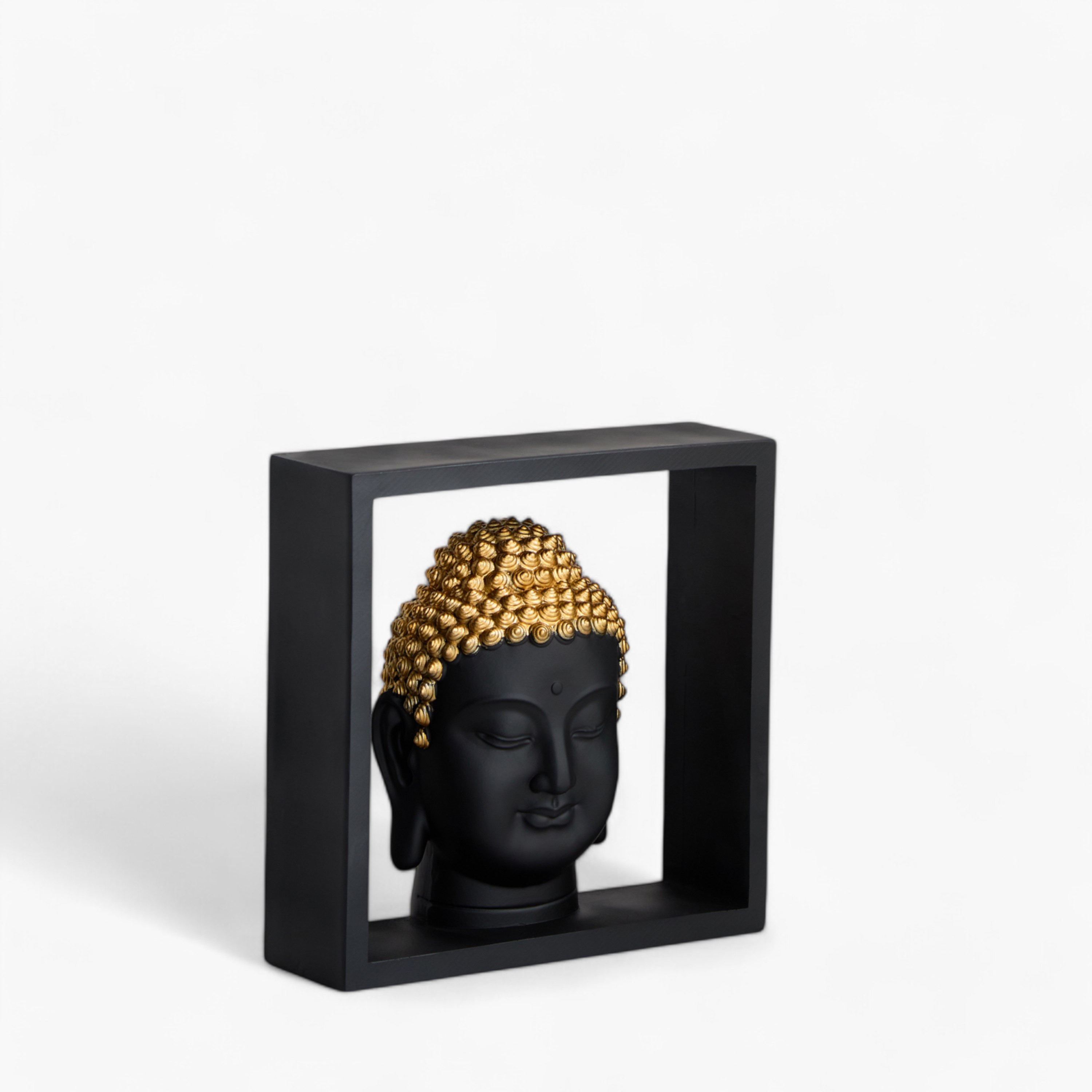 إطار بوذا بولي ريسين من دينما20x6x20 سم-hbxhomeware-homedecor-figurinesandornaments-image-5