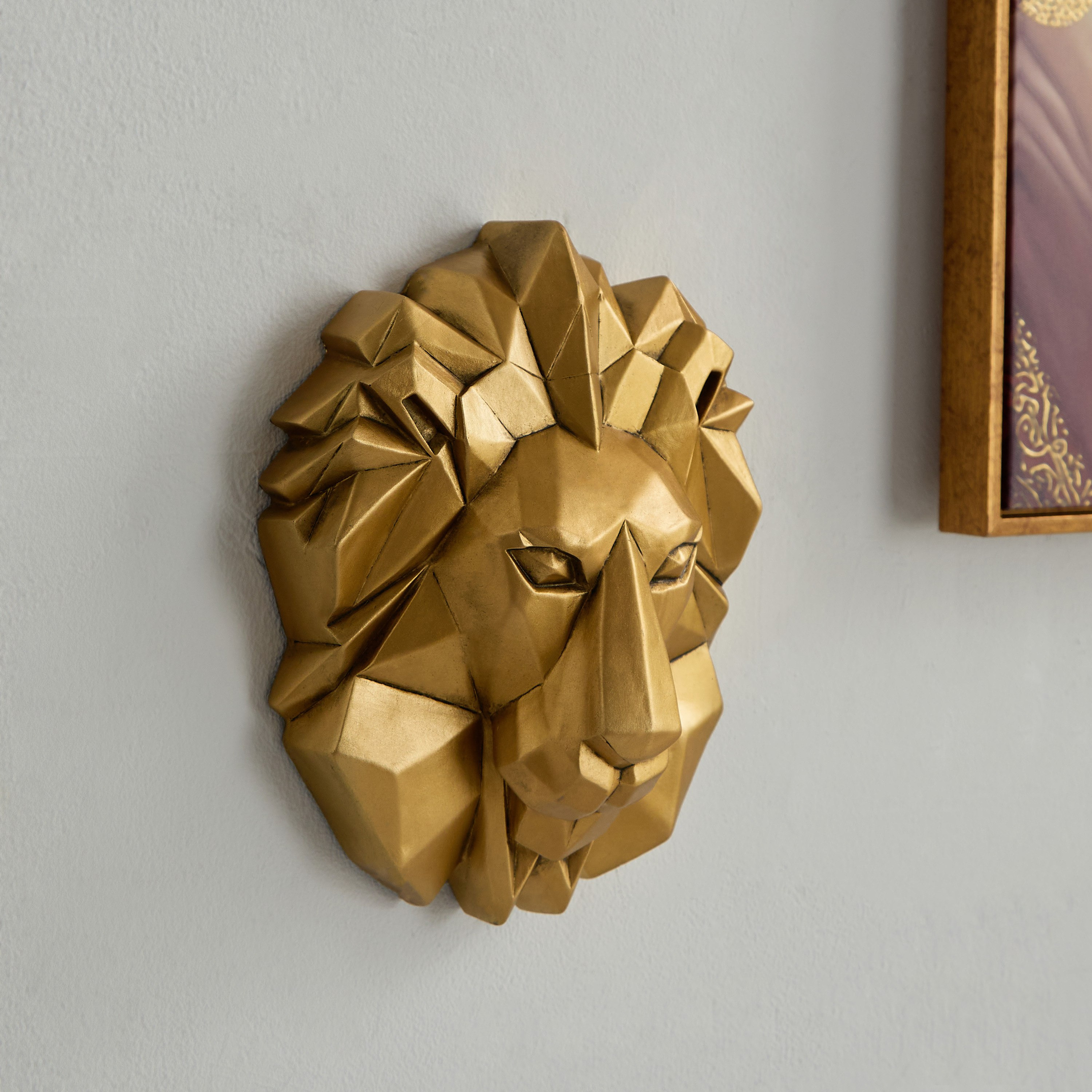 قطعة ديكور وجه أسد بوليريسين من دينما - 19.5x10x24.5 سم-hbxhomeware-homedecor-figurinesandornaments-image-1