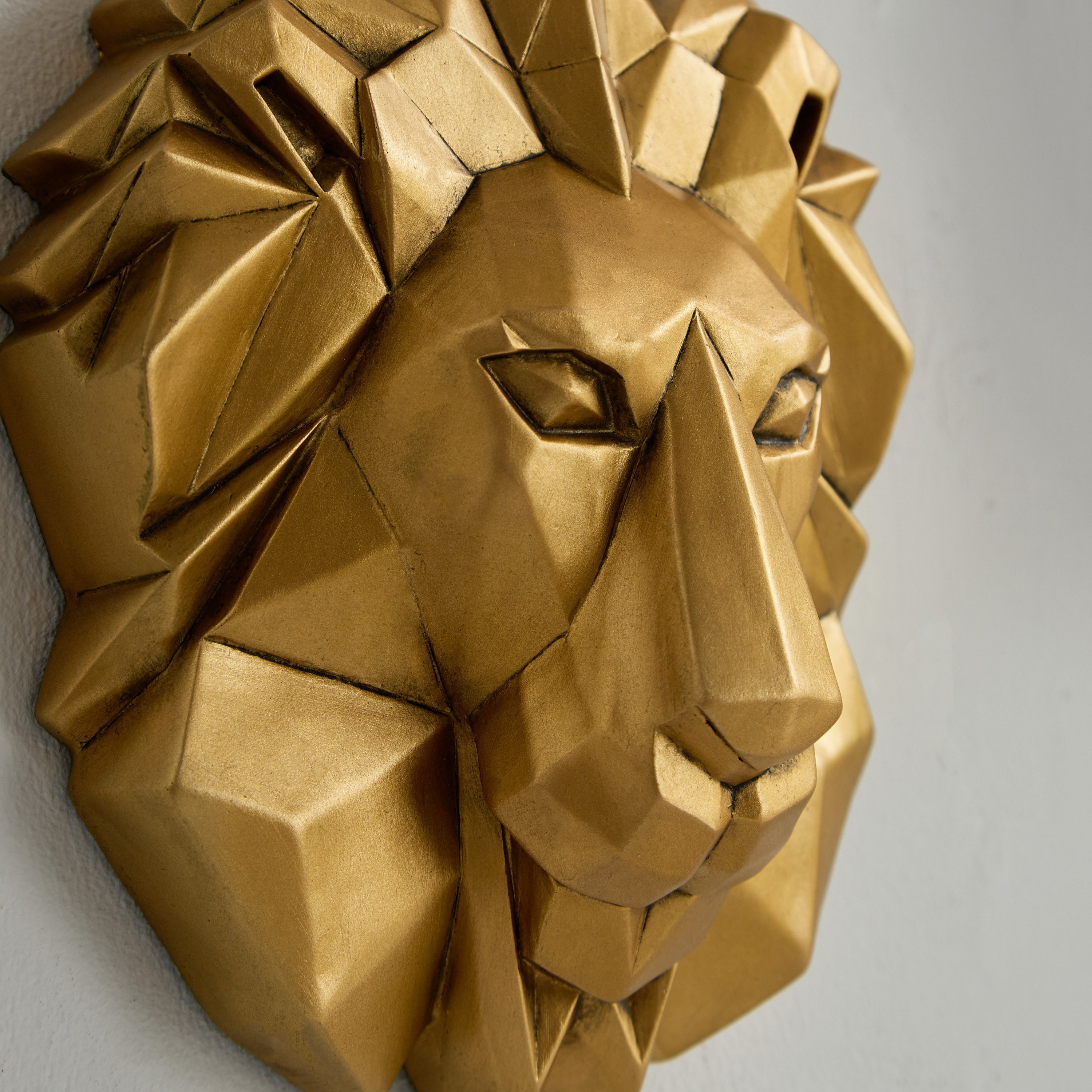 قطعة ديكور وجه أسد بوليريسين من دينما - 19.5x10x24.5 سم-hbxhomeware-homedecor-figurinesandornaments-image-3