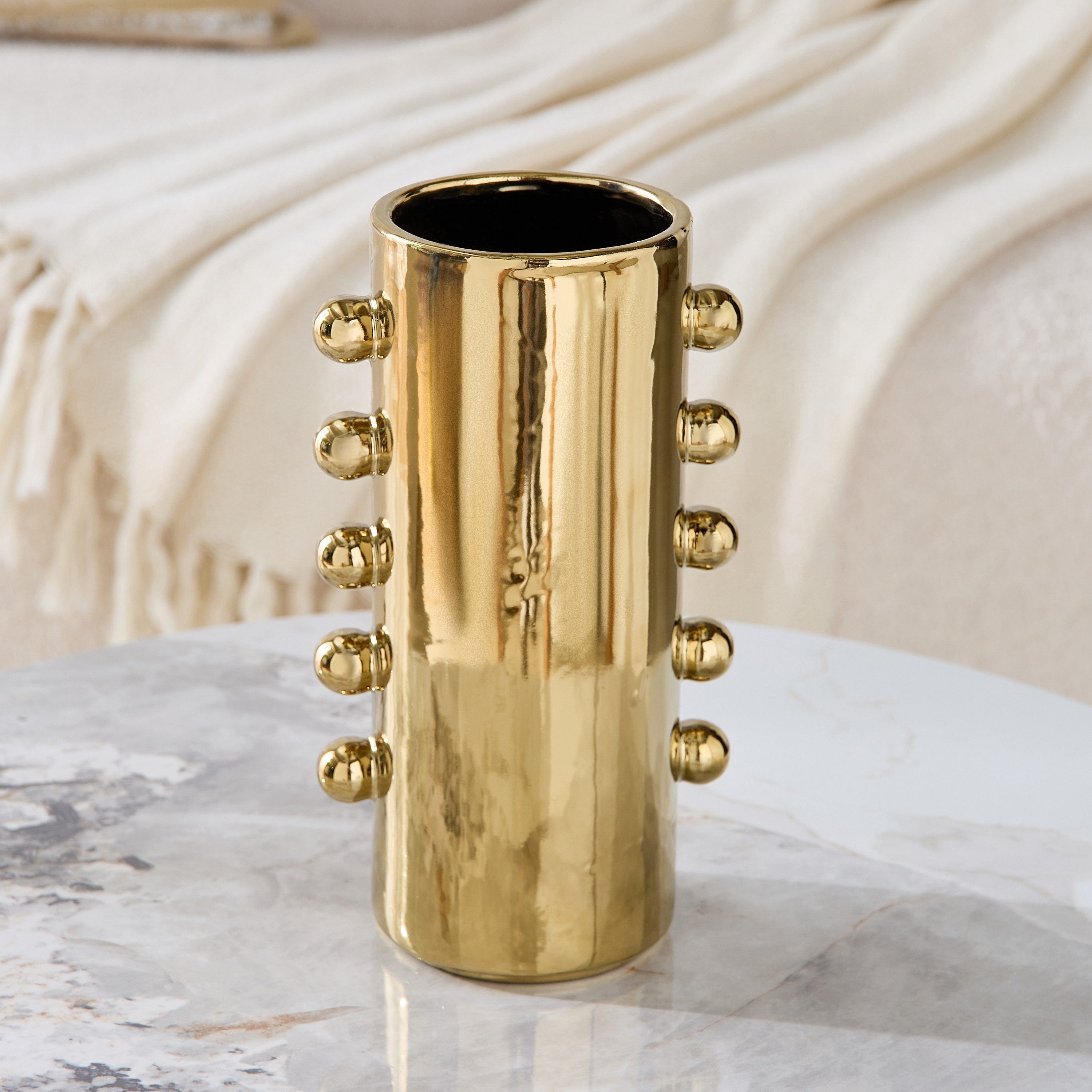 Titany Ceramic Vase - 15.5x10x25 cm-hbxbedroom-decorandaccessories-vases-image-2