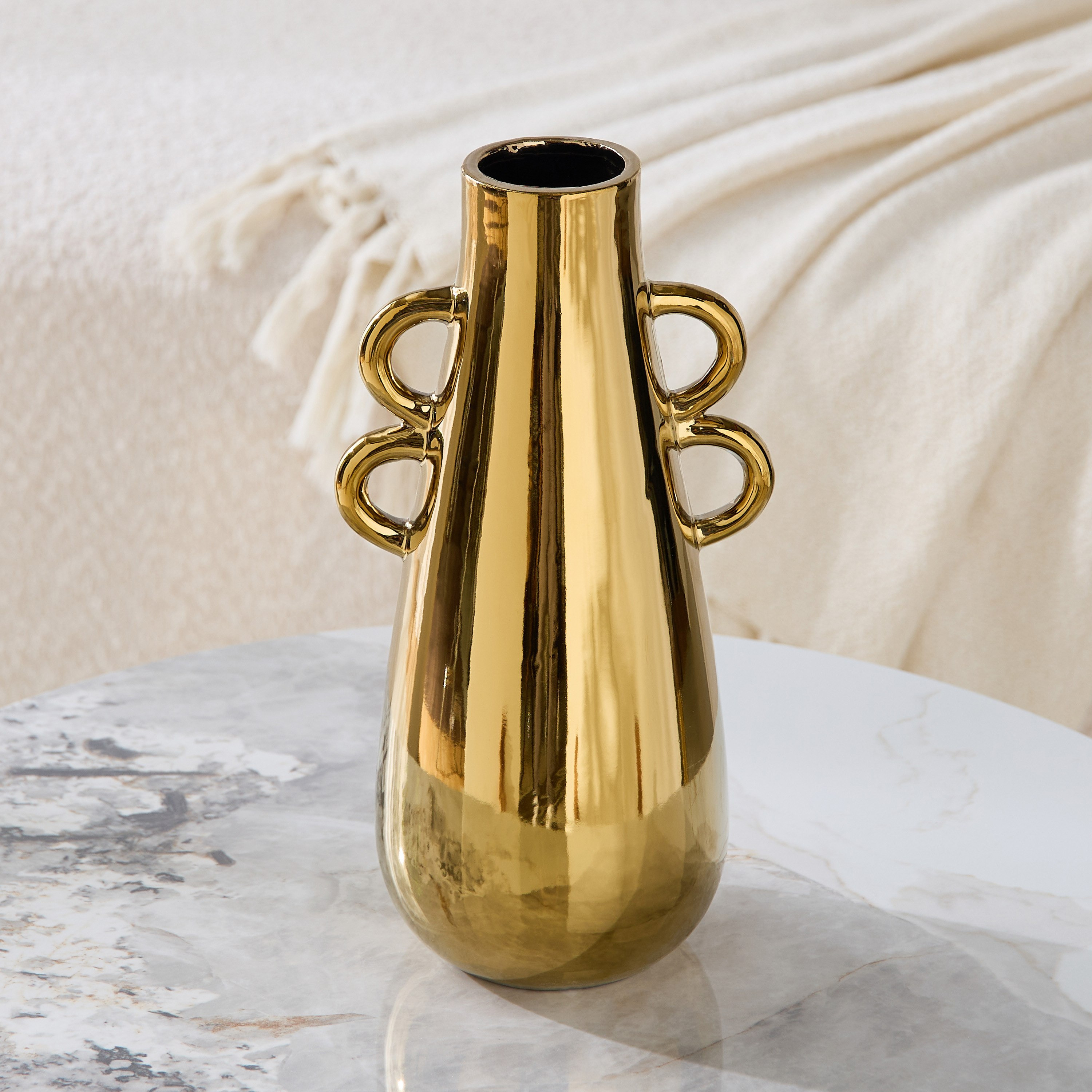 مزهرية سيراميك من تيتاني - 15.5x12x29.5 سم-hbxbedroom-decorandaccessories-vases-image-2
