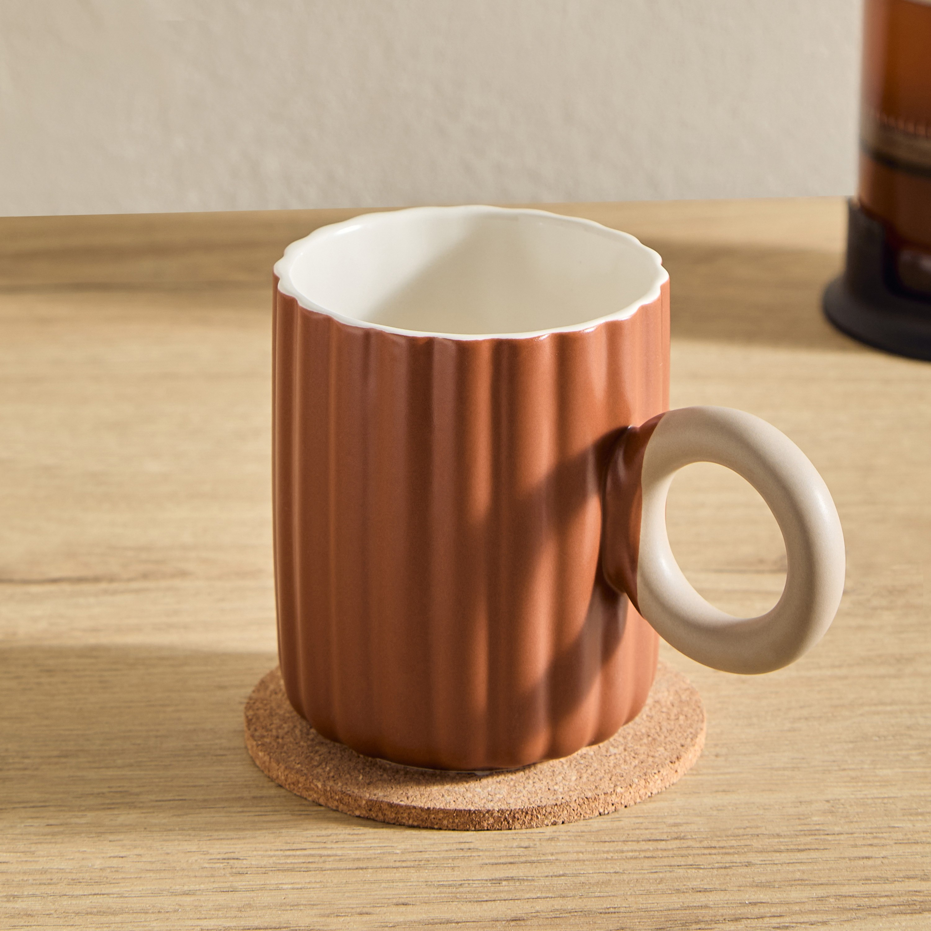 مج بمقبض مستدير من تريندي - 400 مل-hbxhomeware-diningandtabletop-coffeeandteasets-image-2