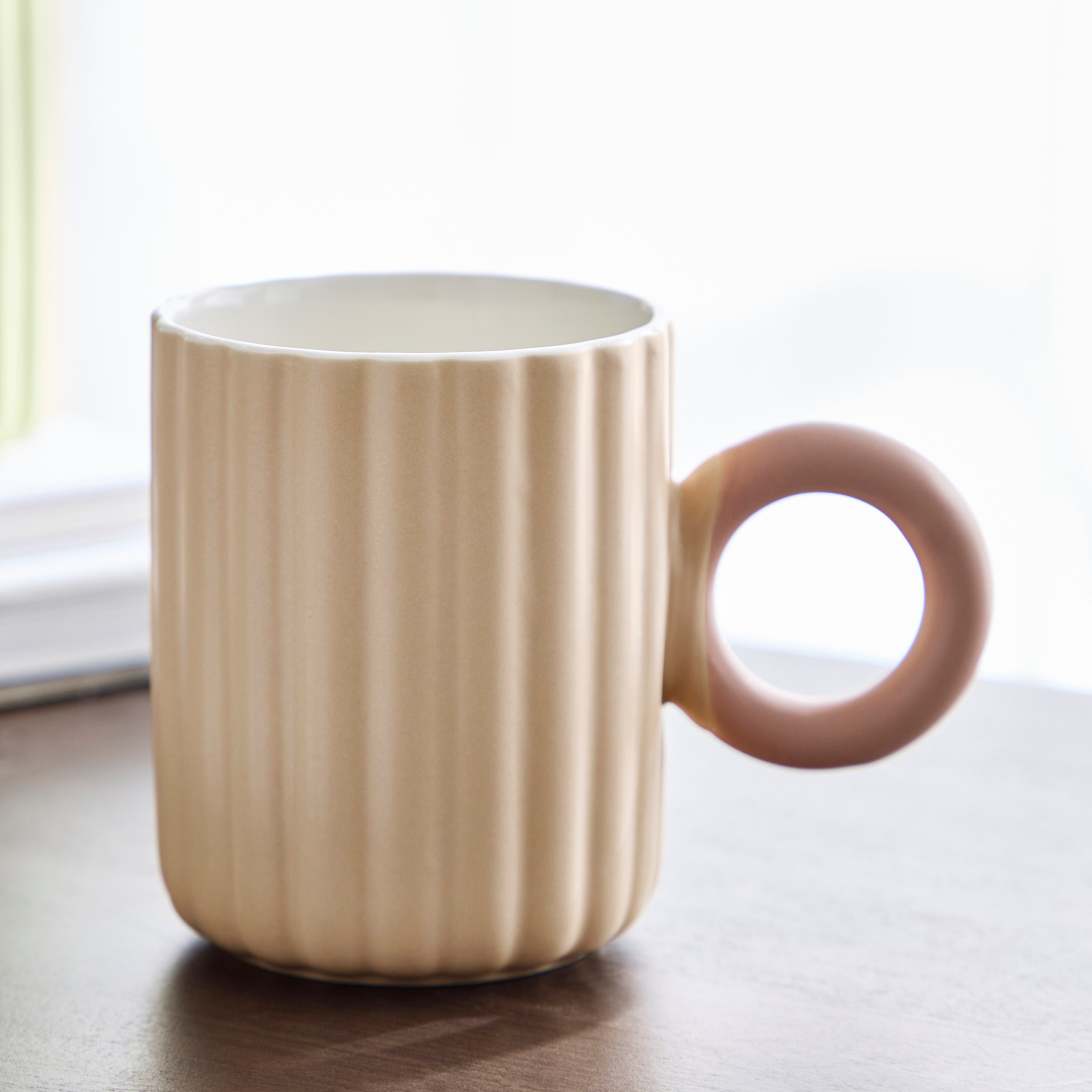مج بمقبض دائري من ترندي - 400 مل-hbxhomeware-diningandtabletop-coffeeandteasets-image-1