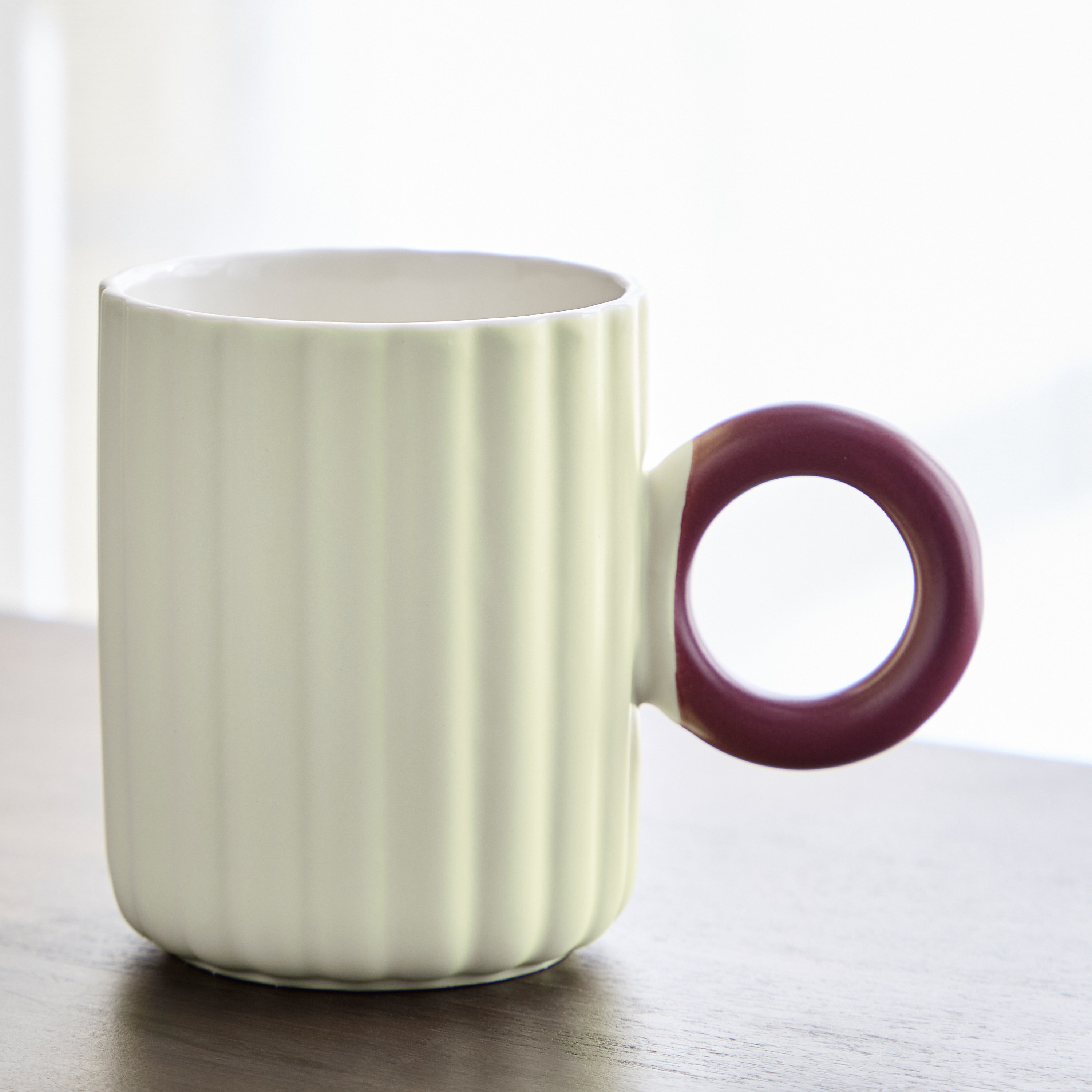 مج بمقبض مستدير من تريندي - 400 مل-hbxhomeware-diningandtabletop-coffeeandteasets-image-5