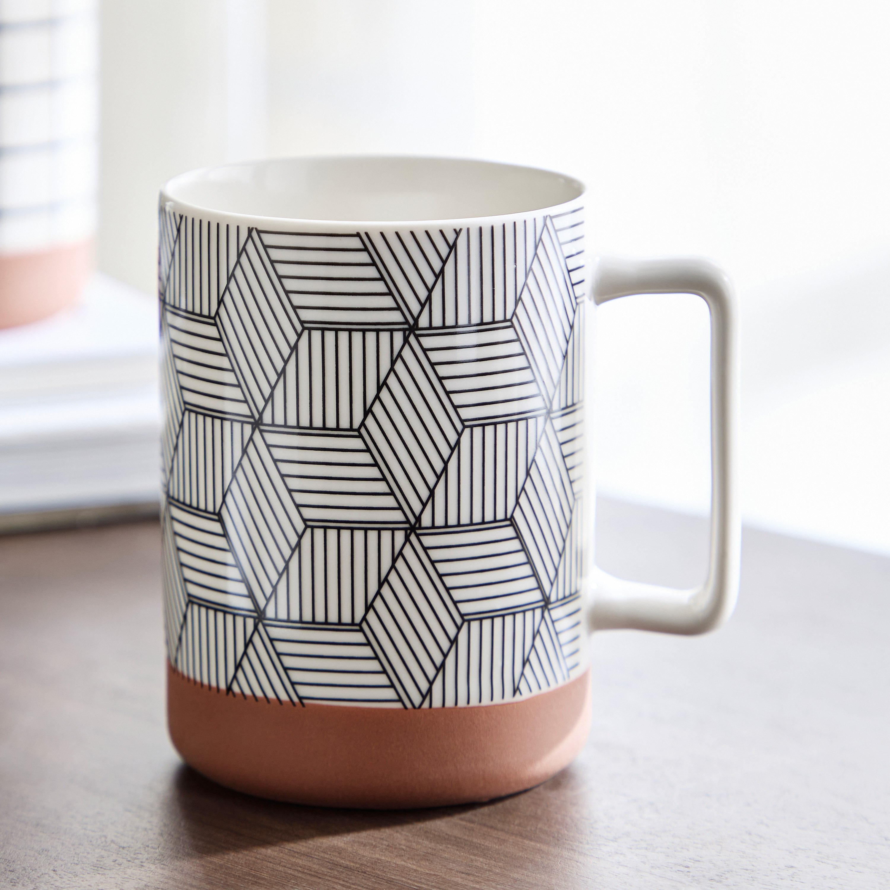 Trendy Zig Zag Mug - 400 ml-hbxhomeware-diningandtabletop-coffeeandteasets-image-1