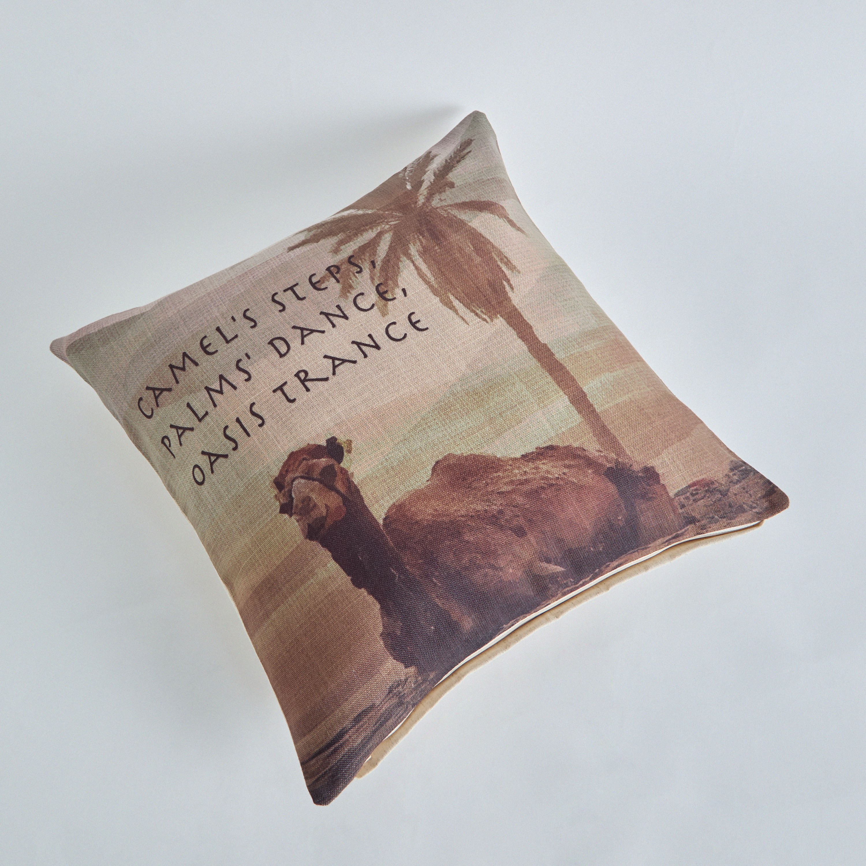 Desert Life Camel Digital Printed Cushion Cover - 45x45 cm-PROMO_HB_AE_B2G2_011025-image-5