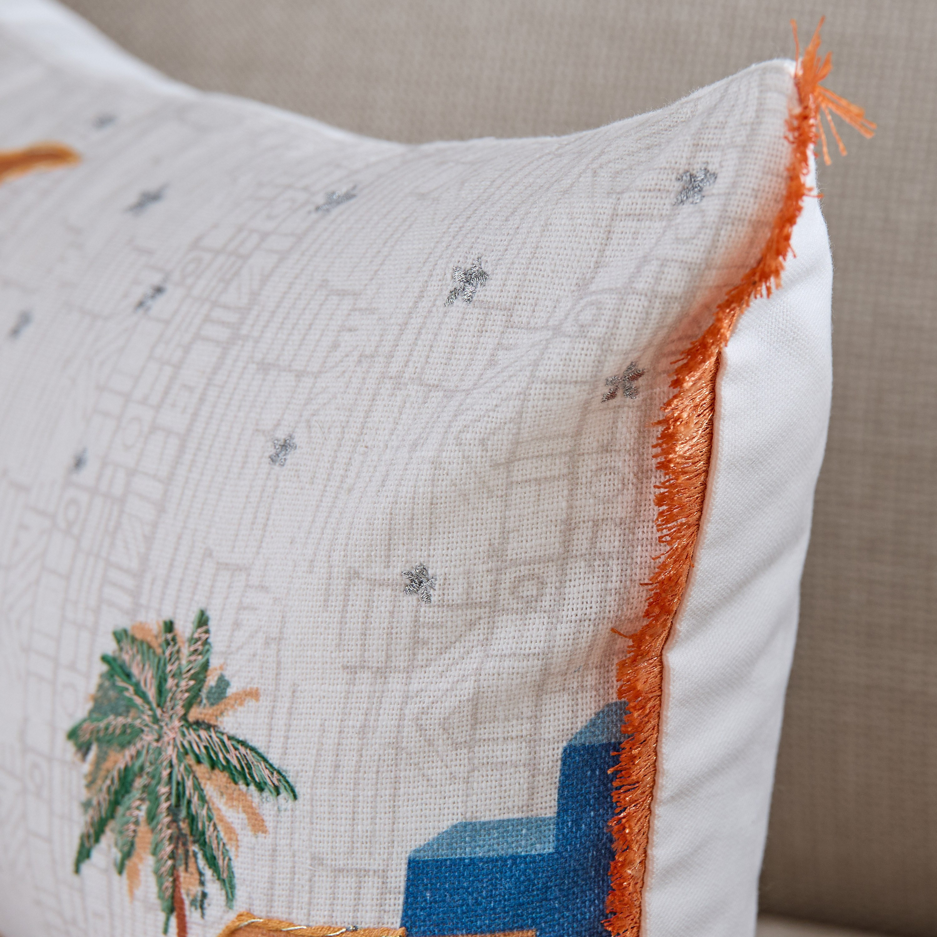 Nomadic Lux Moon Ramadan Kareem Filled Cushion - 30x50 cm-hbxlivingroom-furnishings-cushionsandcovers-filledcushions-image-2