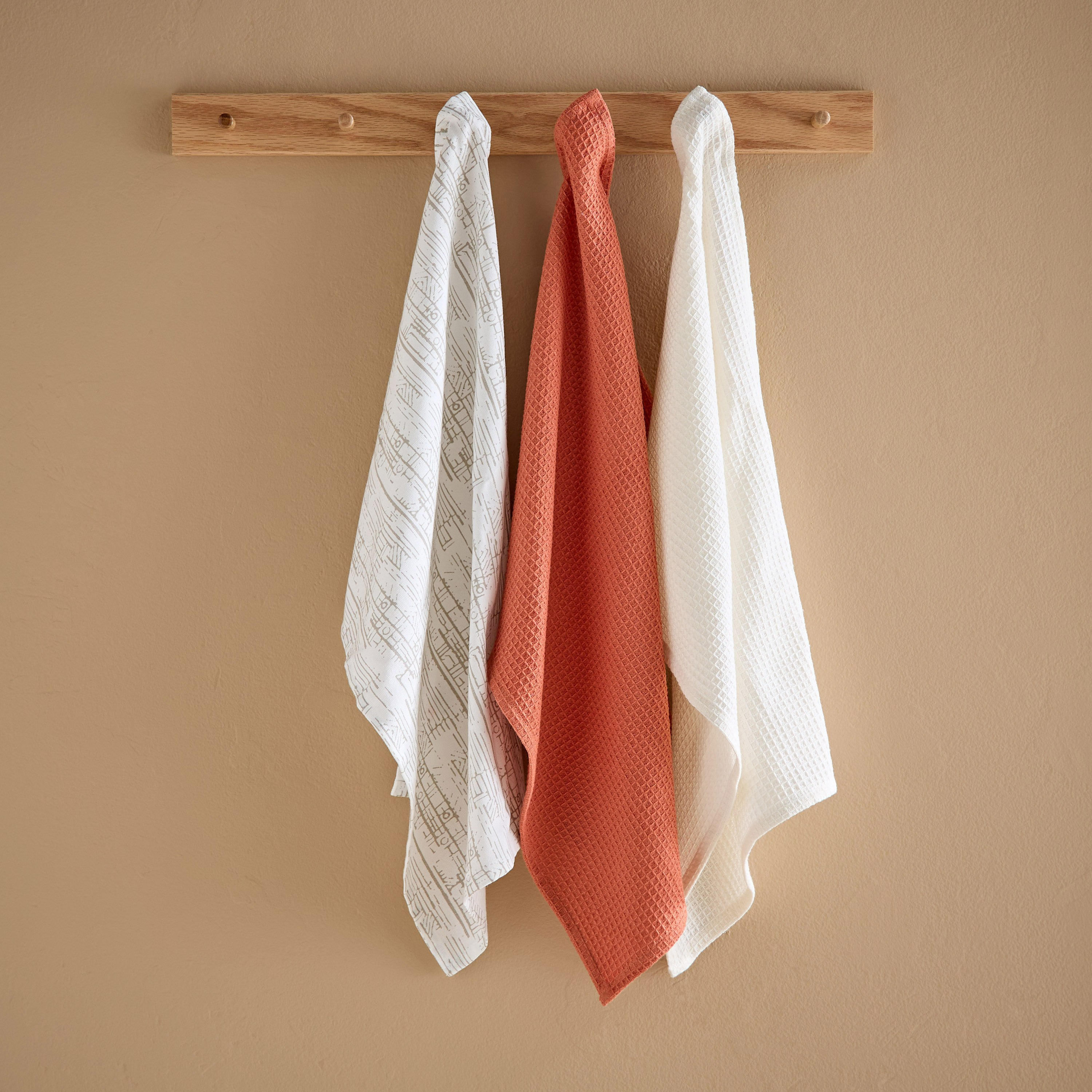 طقم مناشف مطبخ 3 قطع لوكس من نوماديك - 40×60 سم-hbxhomeware-kitchenware-kitchenlinens-image-1