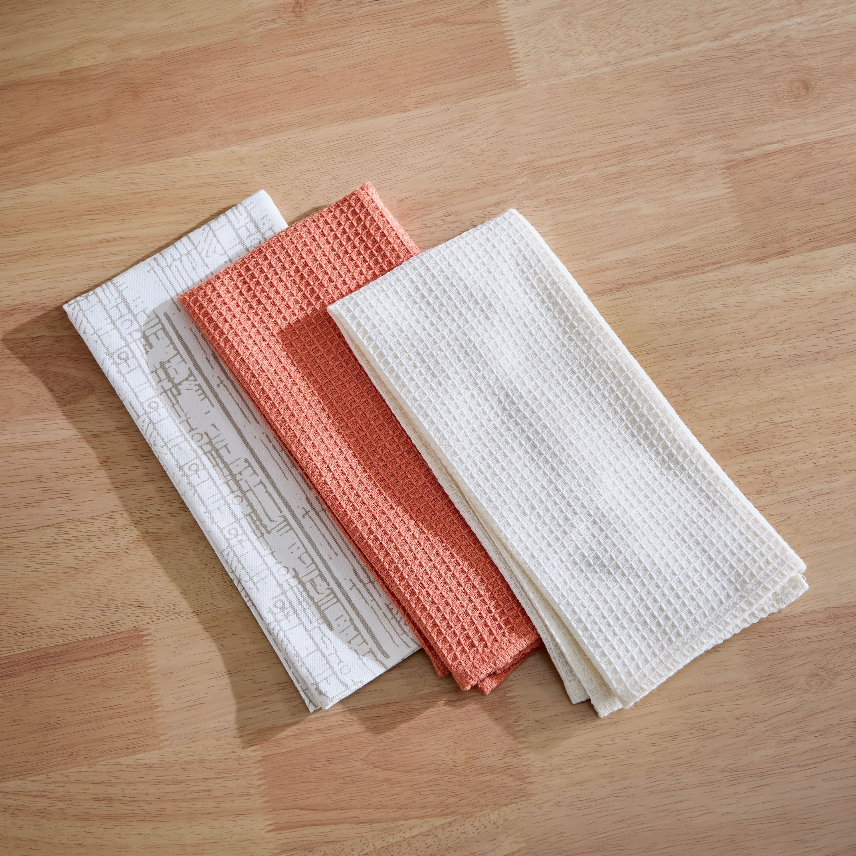 طقم مناشف مطبخ 3 قطع لوكس من نوماديك - 40×60 سم-hbxhomeware-kitchenware-kitchenlinens-image-2