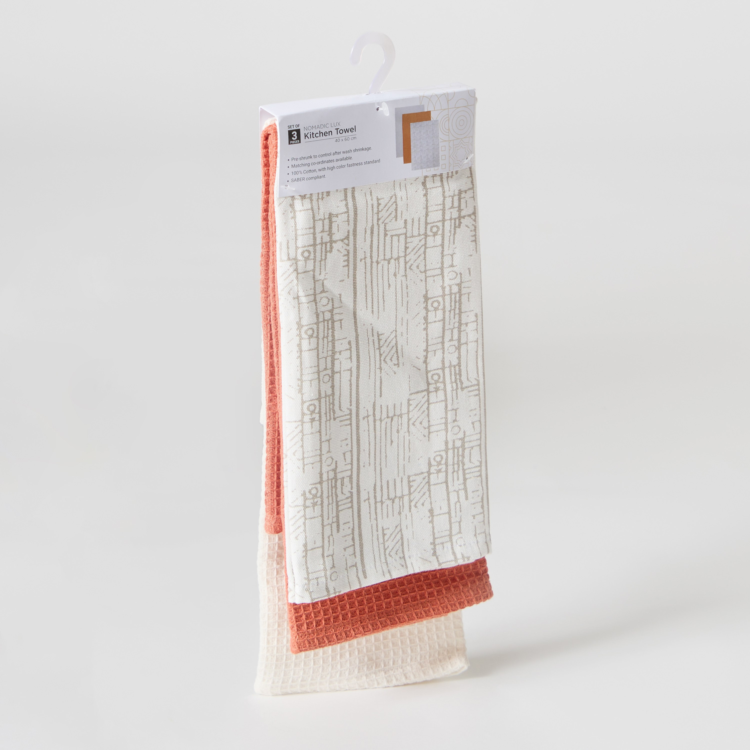 طقم مناشف مطبخ 3 قطع لوكس من نوماديك - 40×60 سم-hbxhomeware-kitchenware-kitchenlinens-image-6