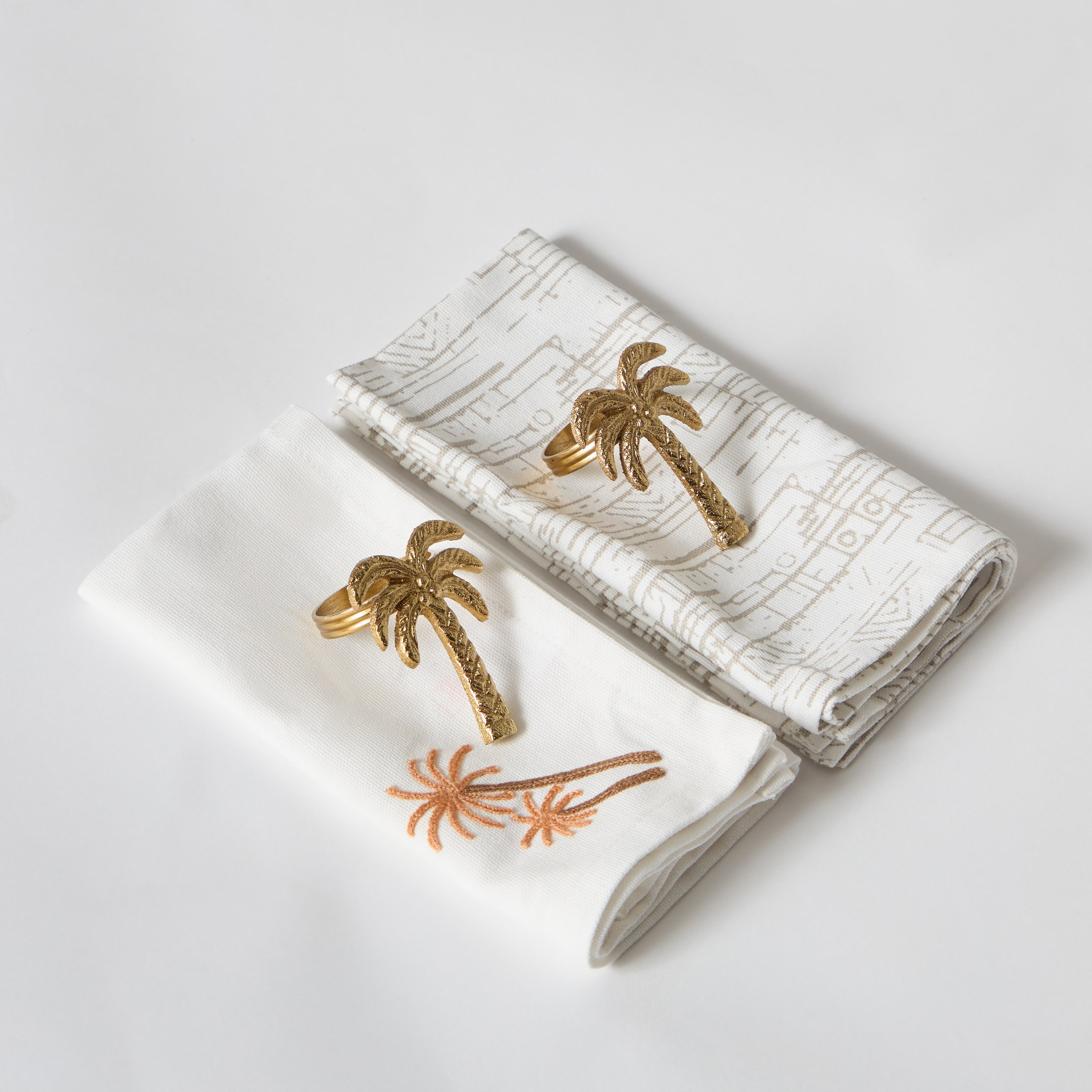 Nomadic Lux 4-Piece Napkin and Napkin Ring - 40x40 cm-hbxdecorandfurnishings-homefurnishings-tablelinens-image-7