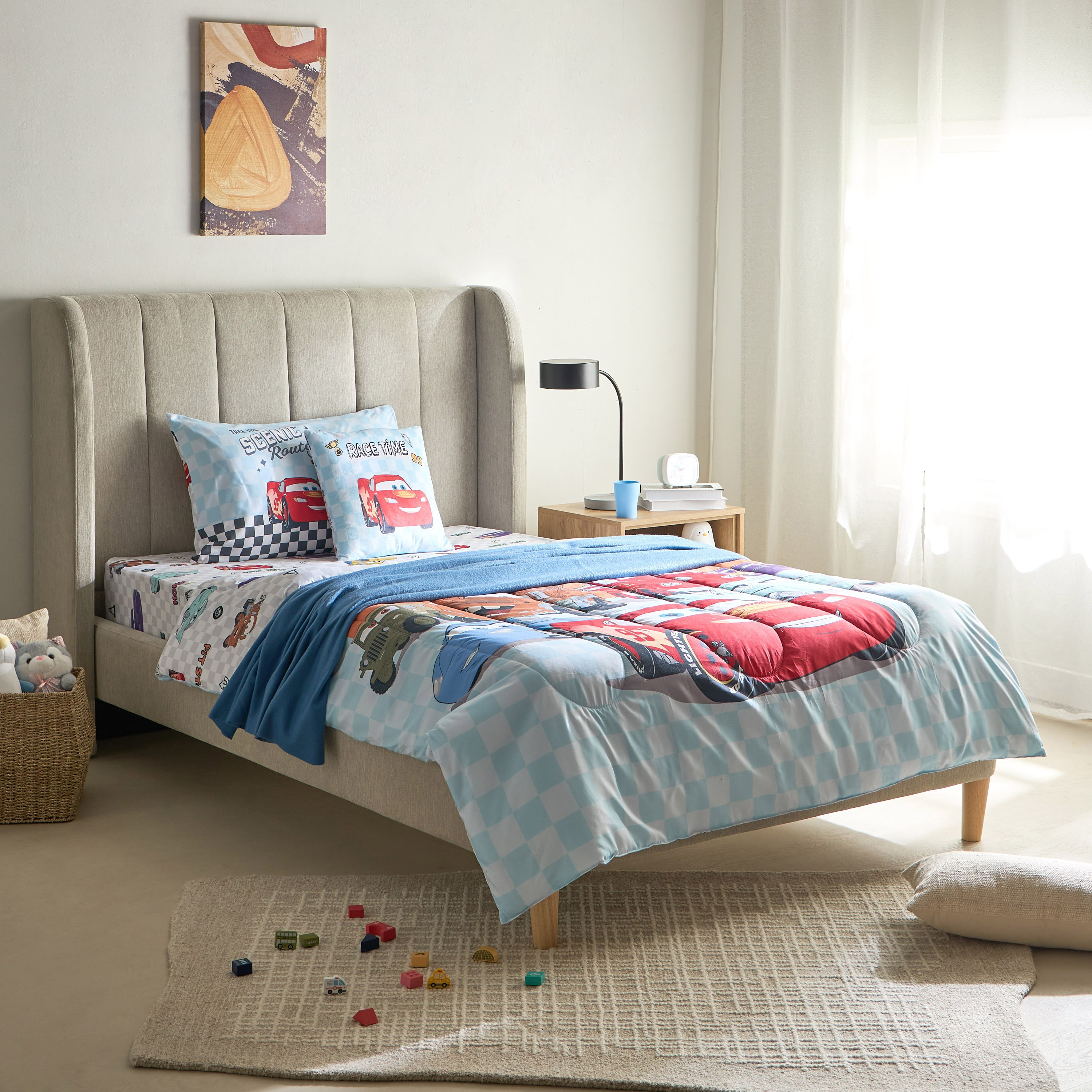 طقم لحاف توين قطعتين بتصميم كارز رادياتير سبرينجز - 160×220 سم-hbxhomeware-hbxbedroom-image-10