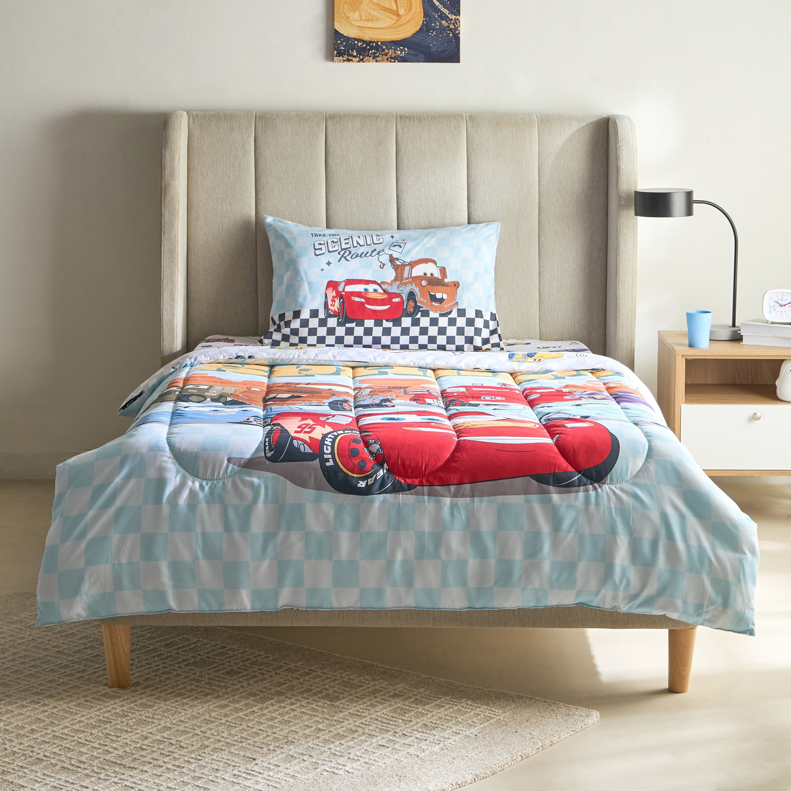 طقم لحاف توين قطعتين بتصميم كارز رادياتير سبرينجز - 160×220 سم-hbxhomeware-hbxbedroom-image-3