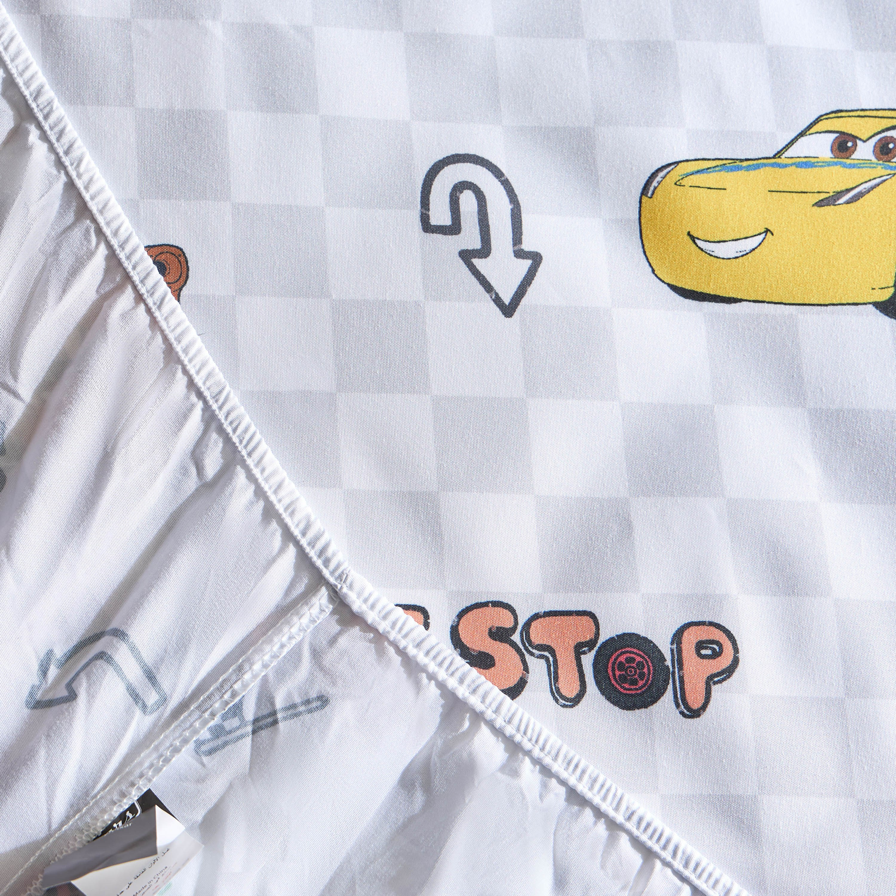 Cars Radiator Springs Twin Fitted Sheet - 120x200+25 cm-hbxhomeware-hbxbedroom-image-7