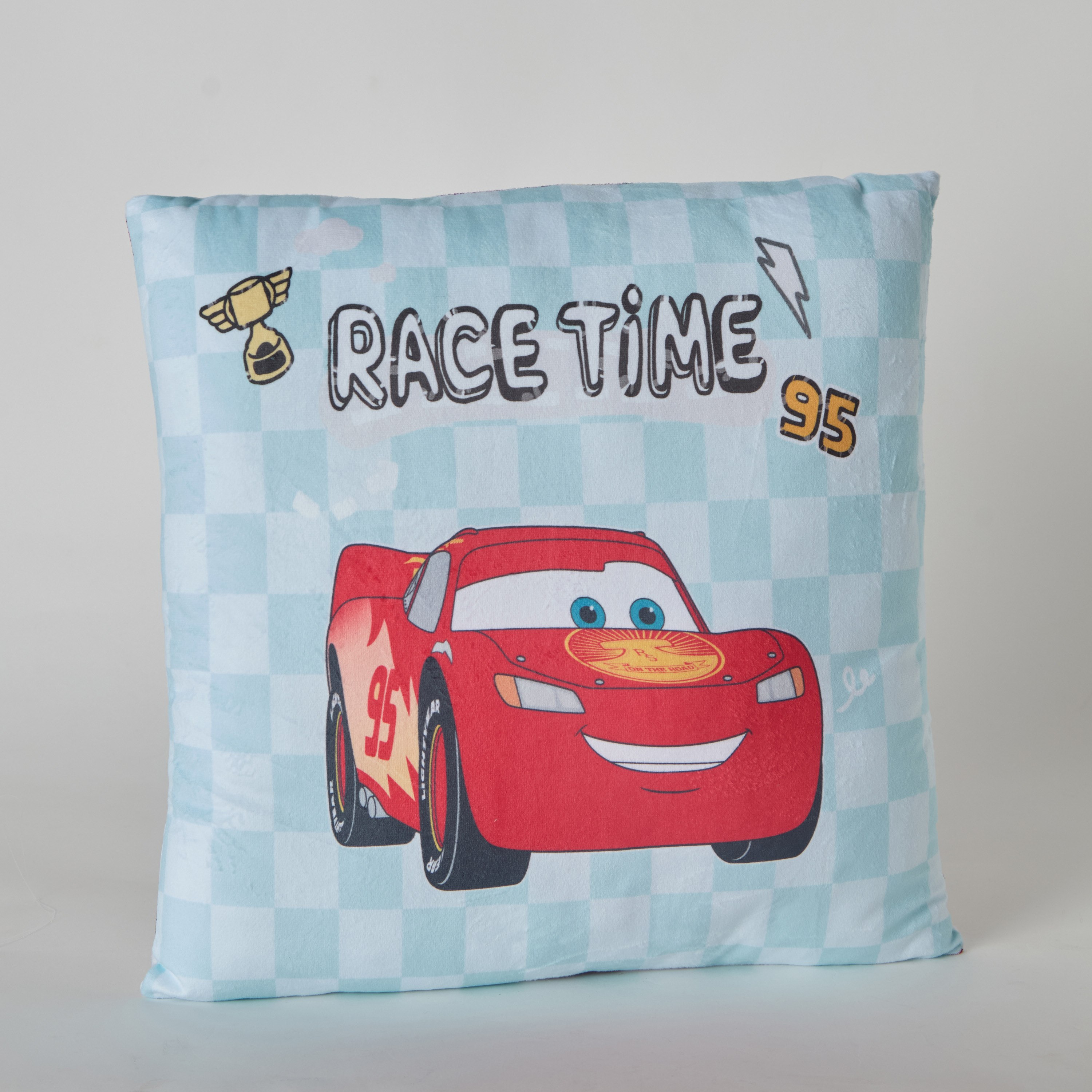 Cars Race Time Cushion - 40x40 cm-hbxhomeware-hbxbedroom-image-7
