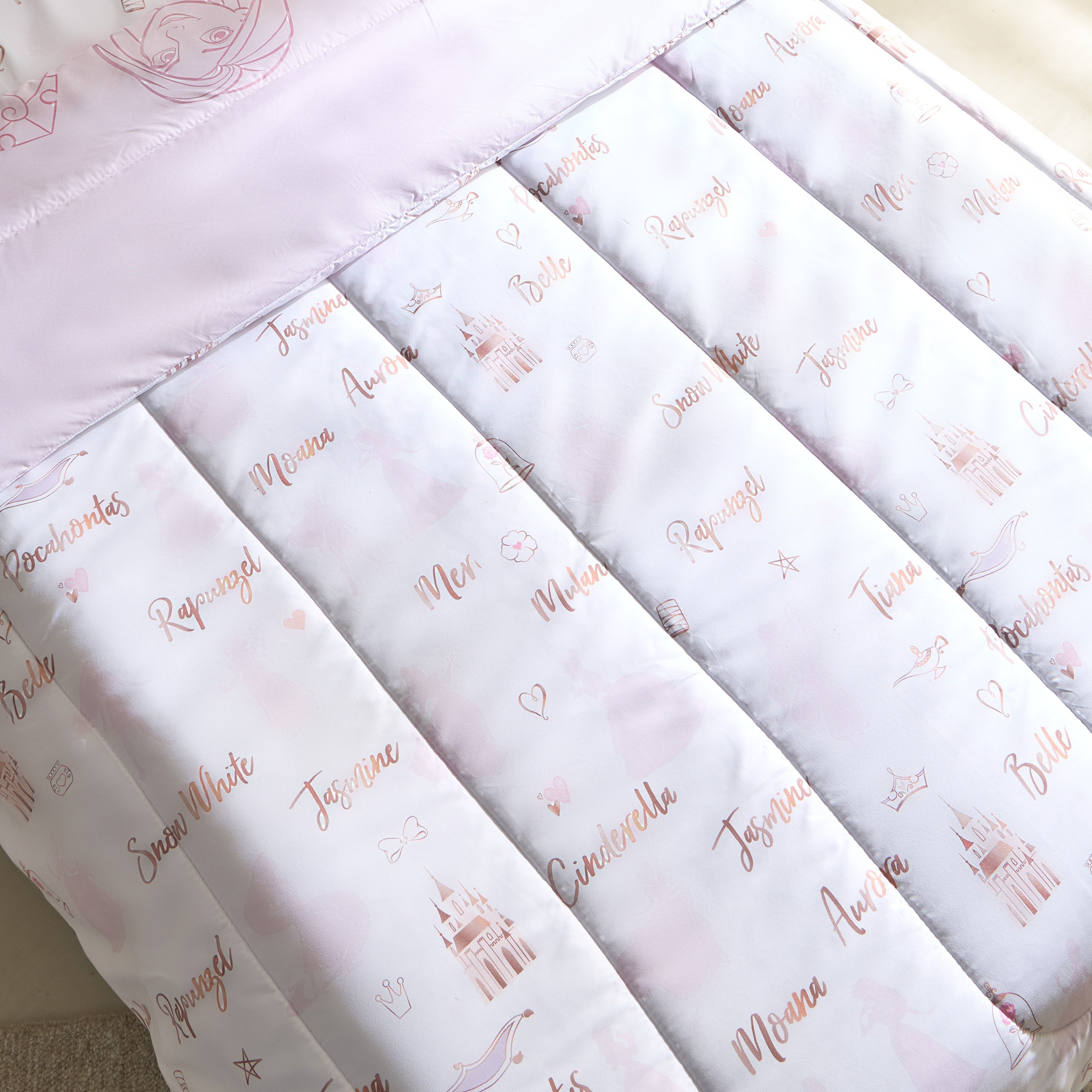 طقم لحاف مزدوج قطعتين نيفر ستوب دريمنج من برينسيس - 160x220 سم-hbxhomeware-hbxbedroom-image-5