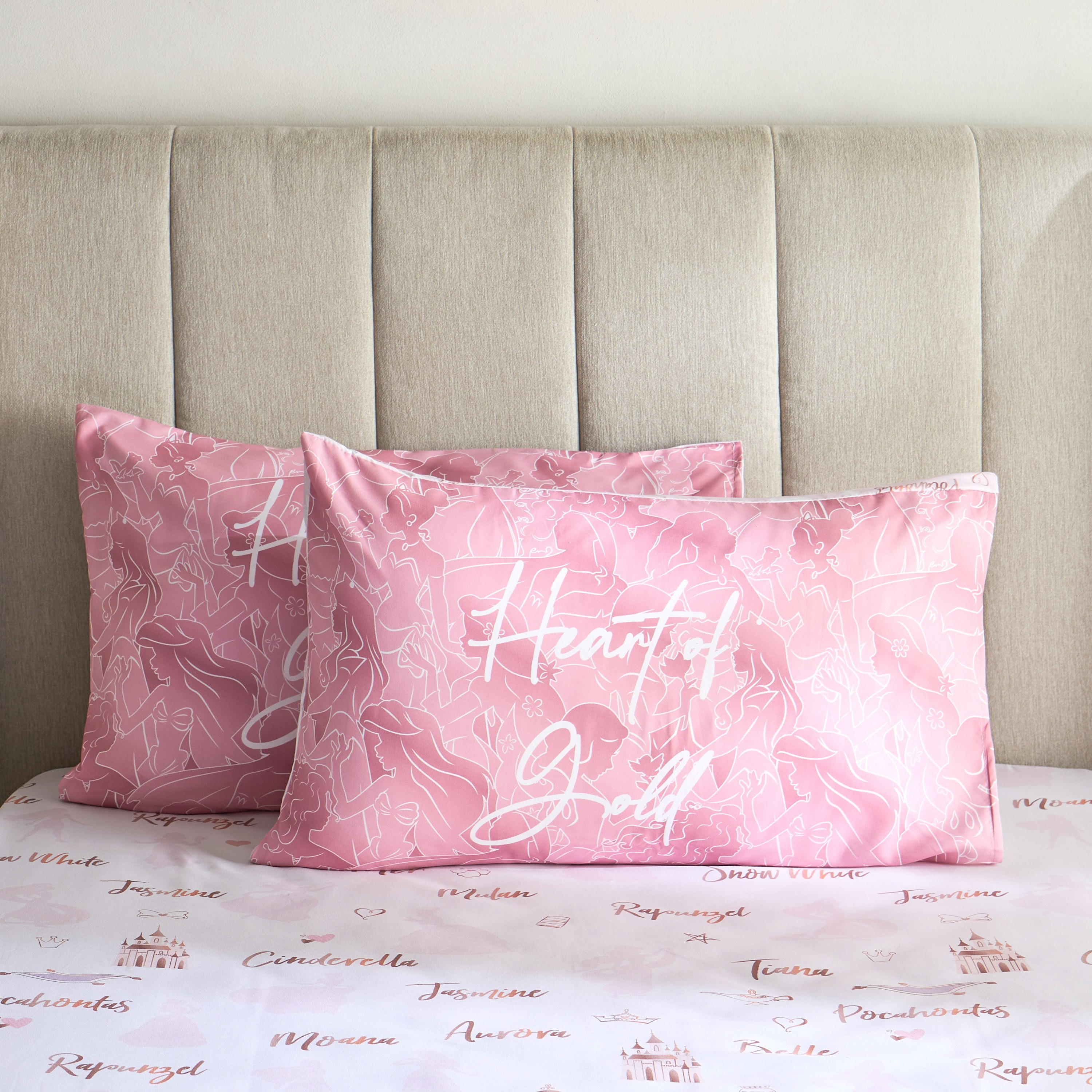 طقم غطاء وسادة قطعتين بطبعات بي ترو من برنسيس - 50×75 سم-hbxhomeware-hbxbedroom-image-2