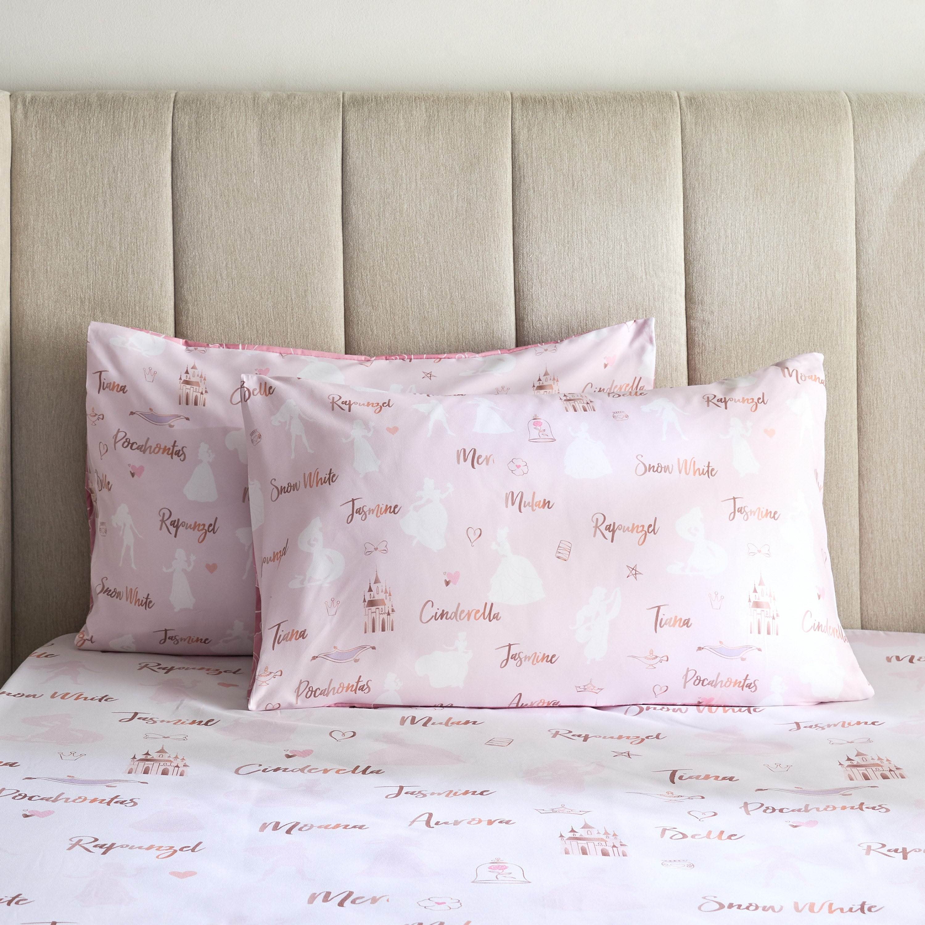 طقم غطاء وسادة قطعتين بطبعات بي ترو من برنسيس - 50×75 سم-hbxhomeware-hbxbedroom-image-3