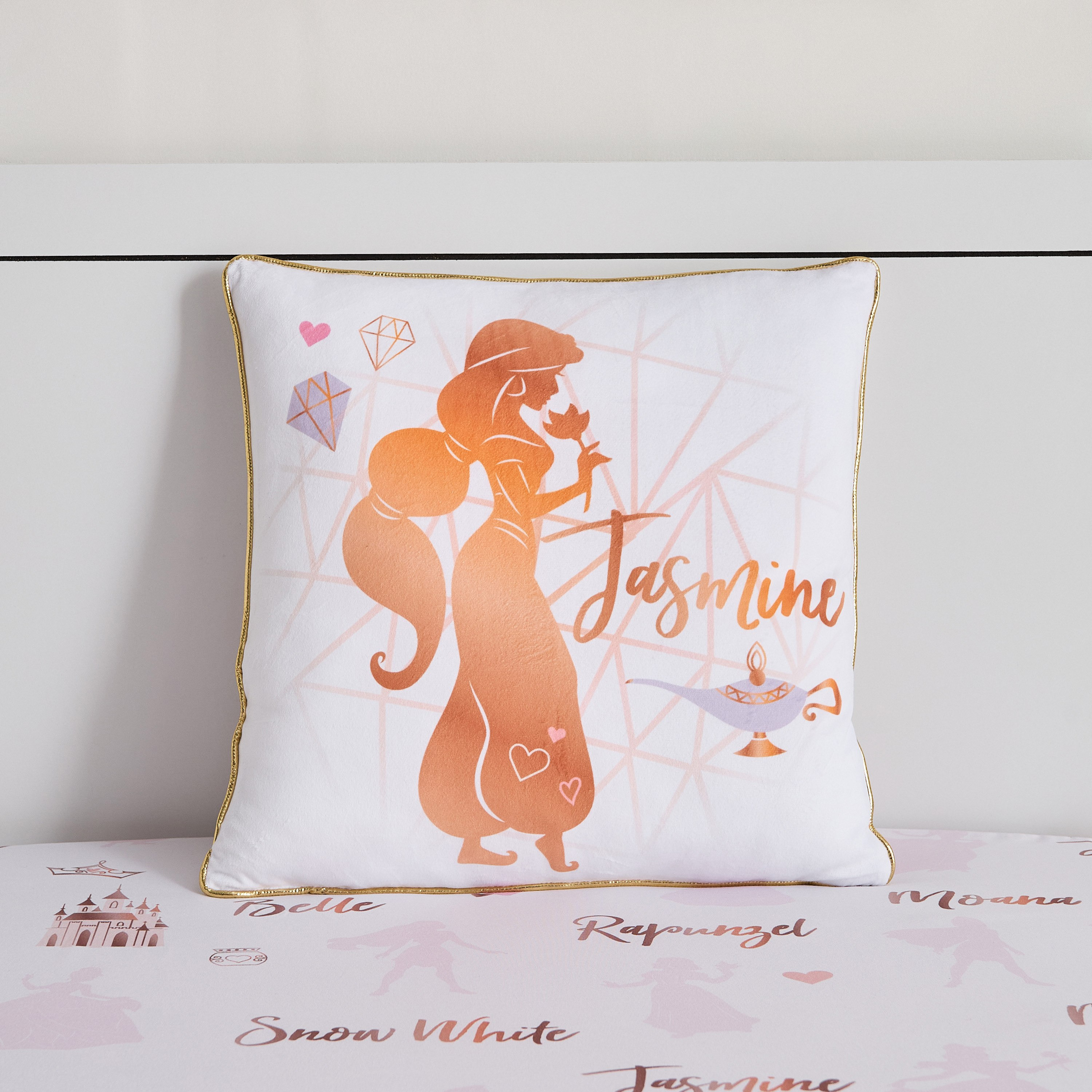 Princess Jasmine Cushion - 40x40 cm-hbxhomeware-hbxbedroom-image-2