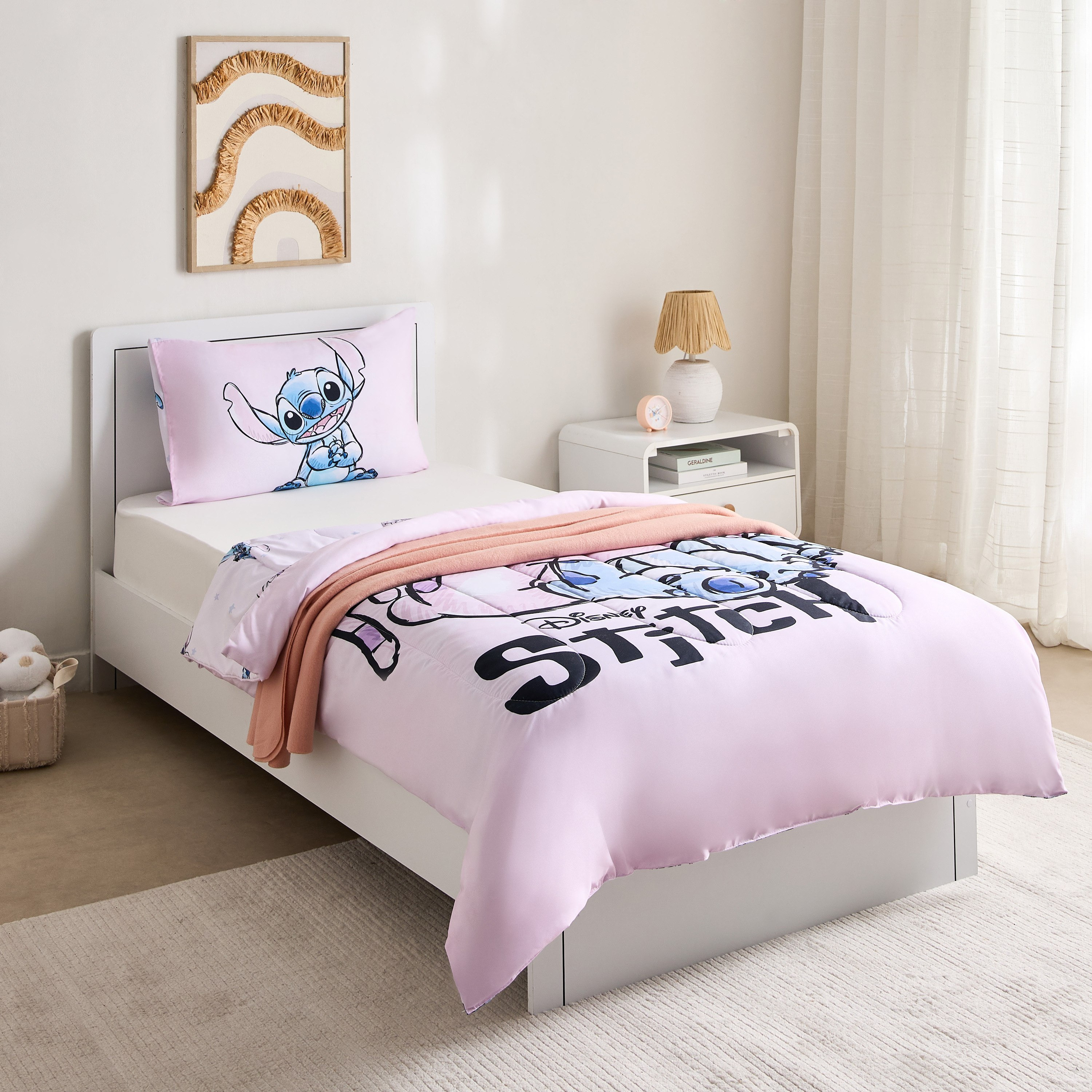 طقم لحاف فردي قطعتين بتصميم ستيتش - 135x220 سم-hbxhomeware-hbxbedroom-image-9