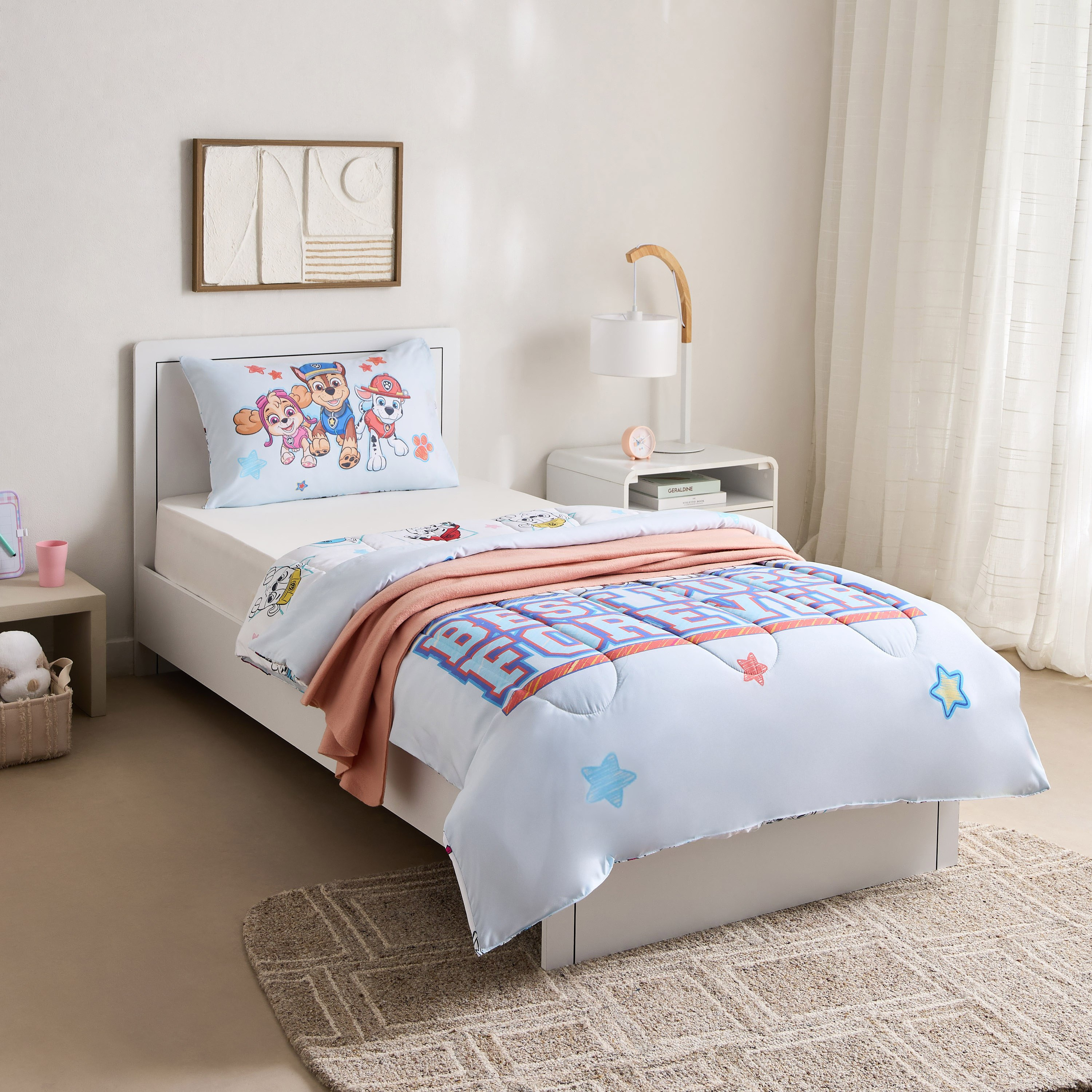 طقم لحاف قطعتين بطبعات باو باترول - 135x220 سم-hbxhomeware-hbxbedroom-image-9